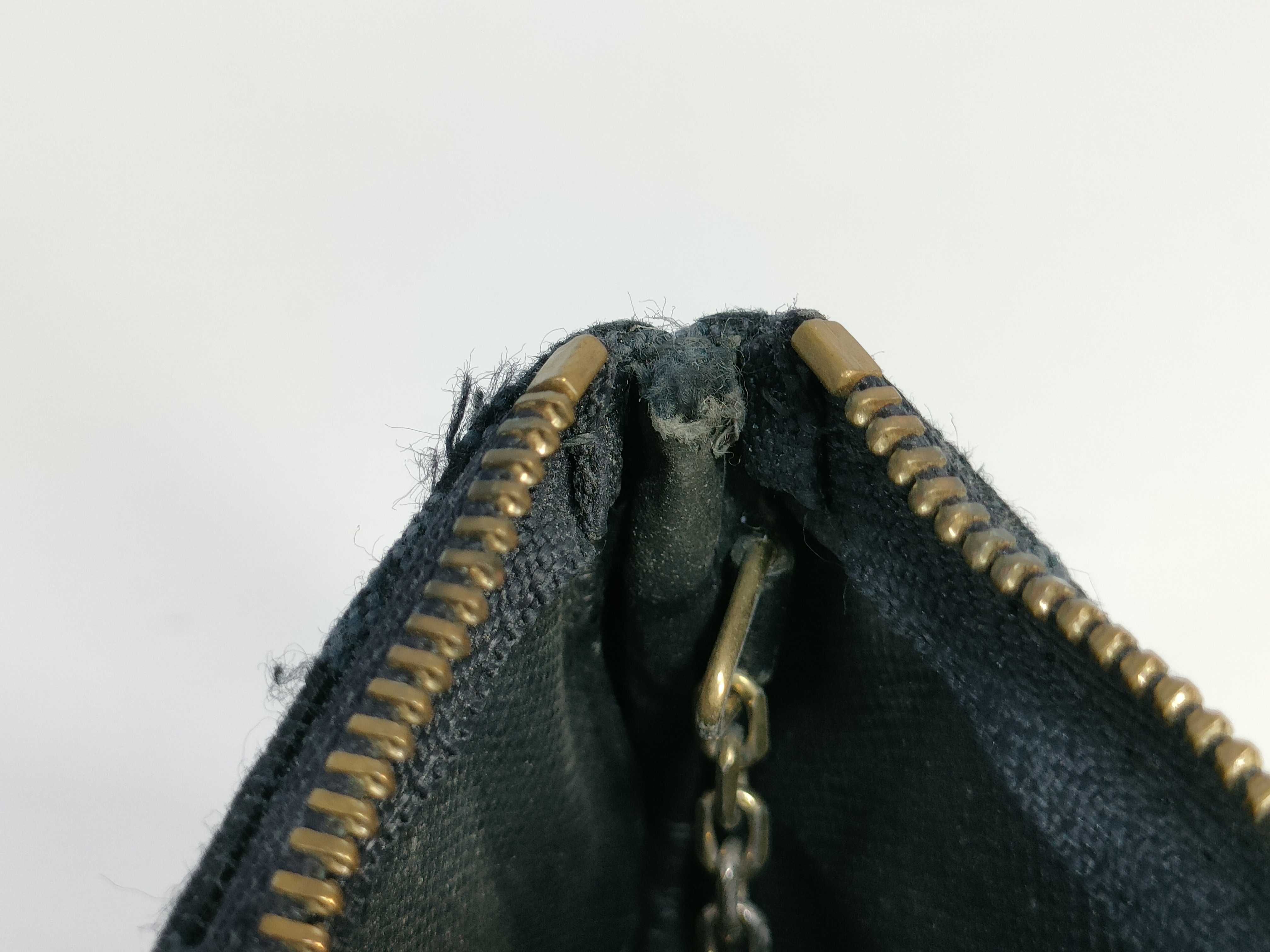 Monogram Mini Lin Pochette Clé Navy Key Case — view 9