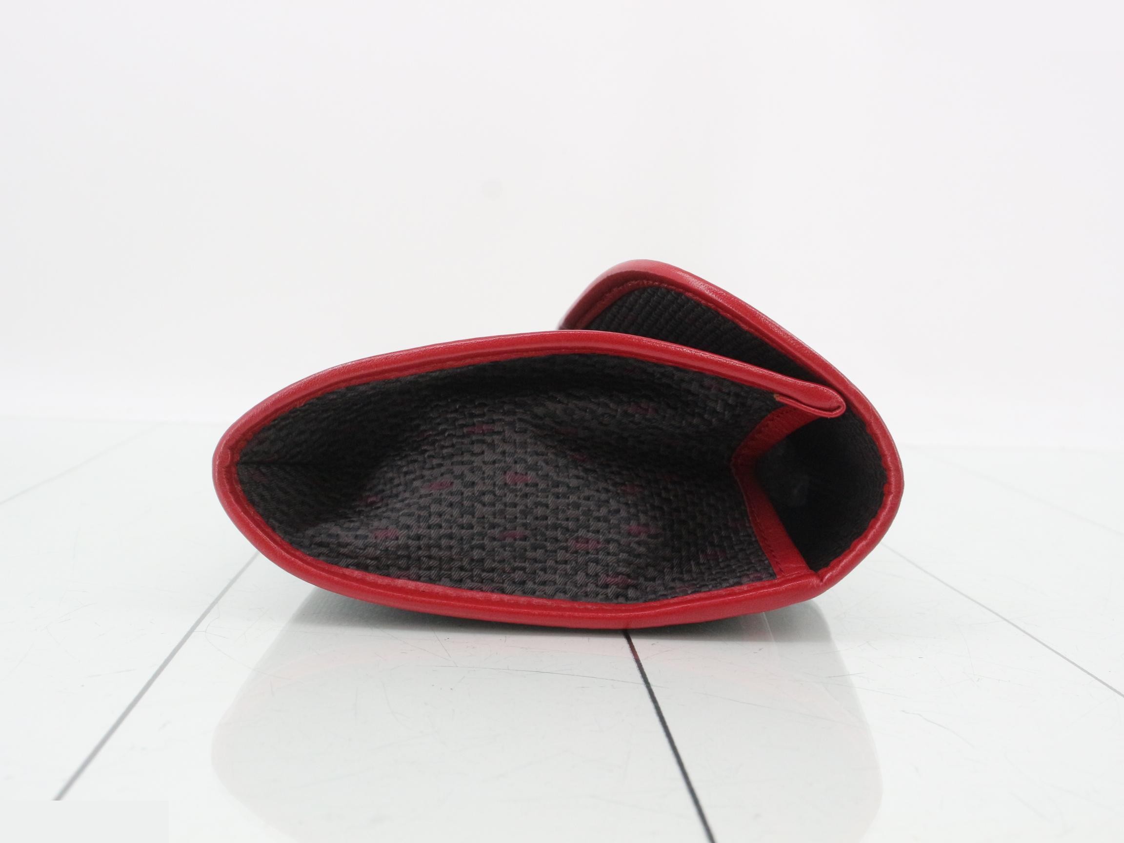 PVC leather clutch bag — view 3