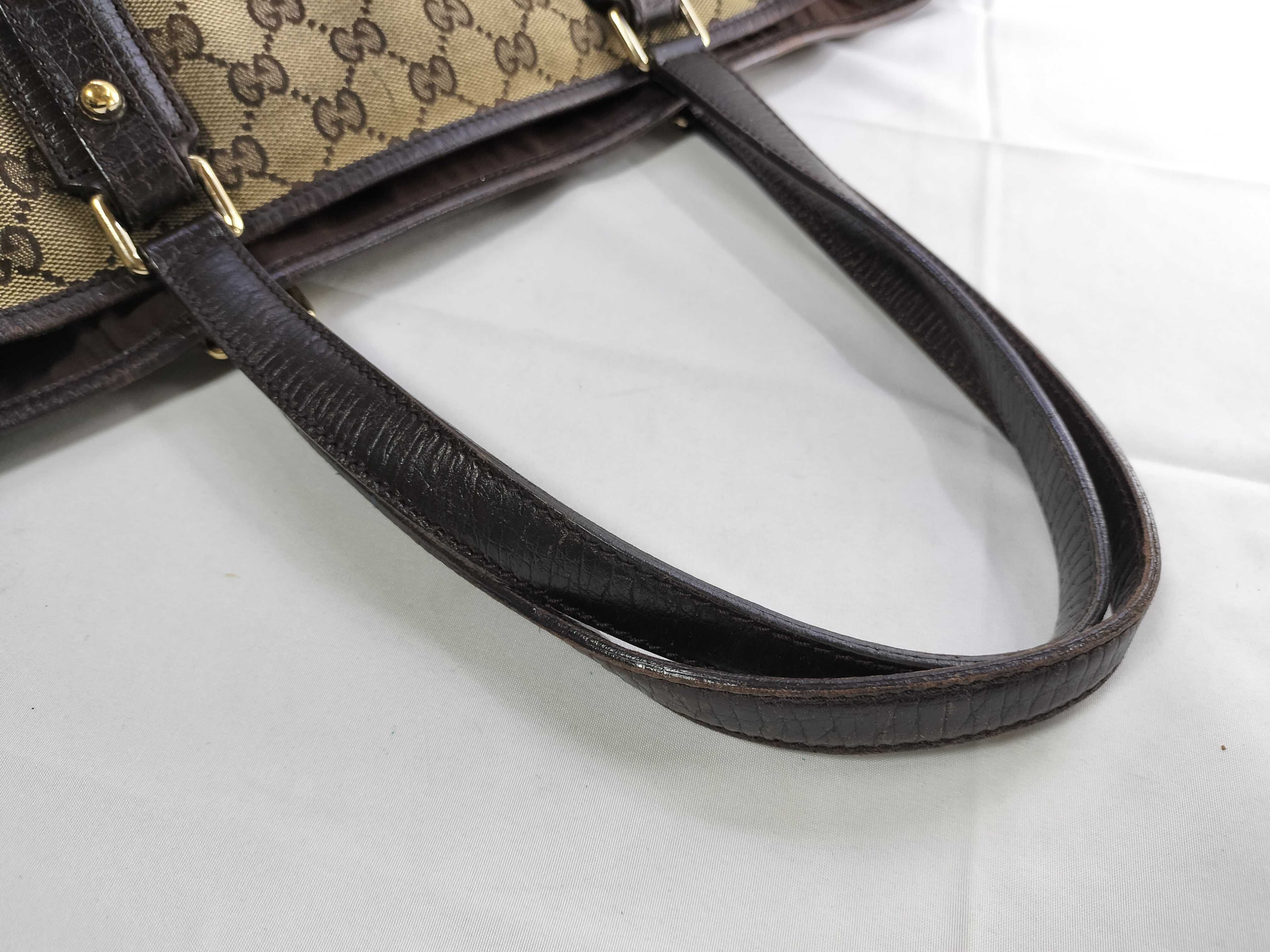GG Canvas 139260 203419 Sherry Line Tote Bag — view 3