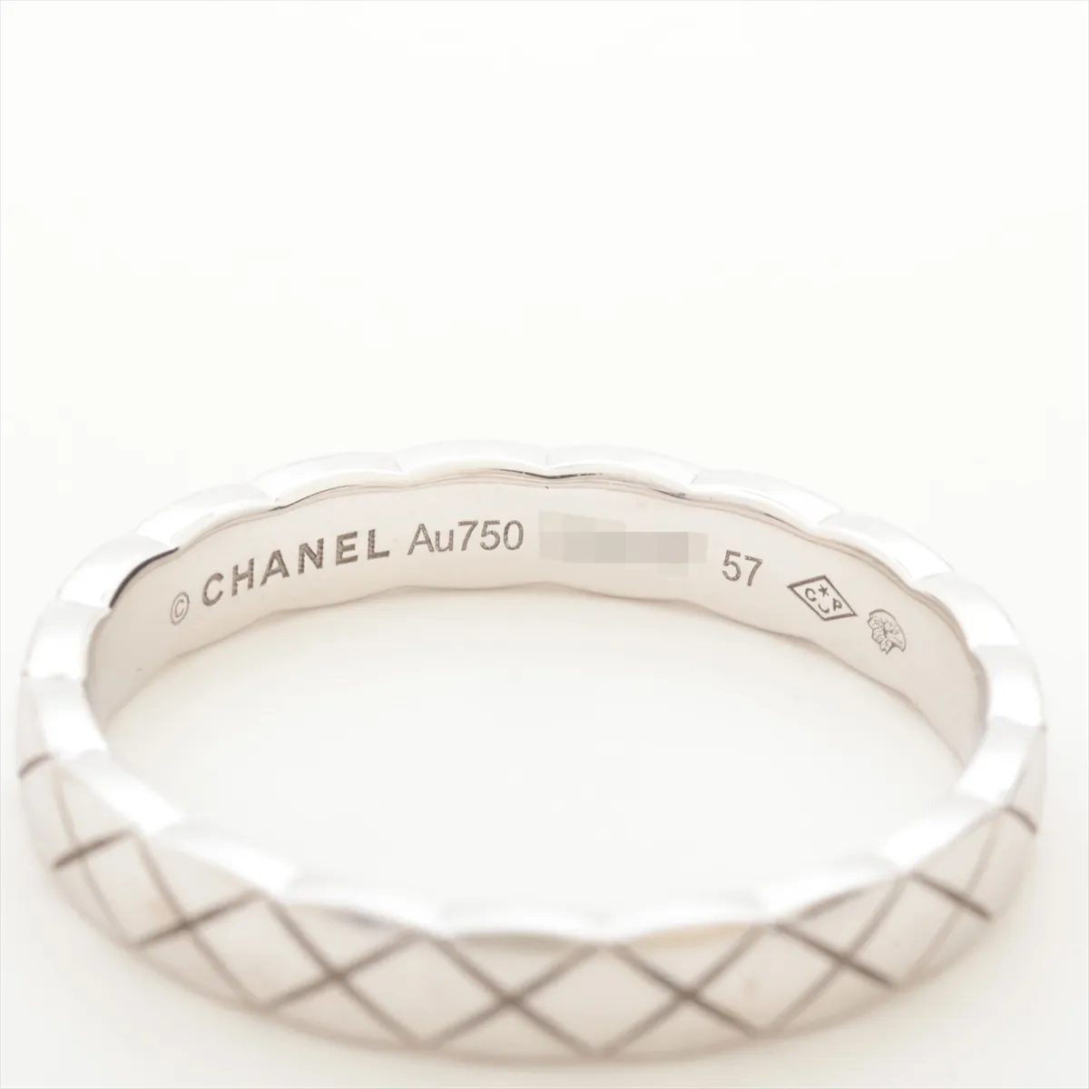 Coco Crush Ring 750 (WG) 4.2g Size 57 DR9157 — view 3