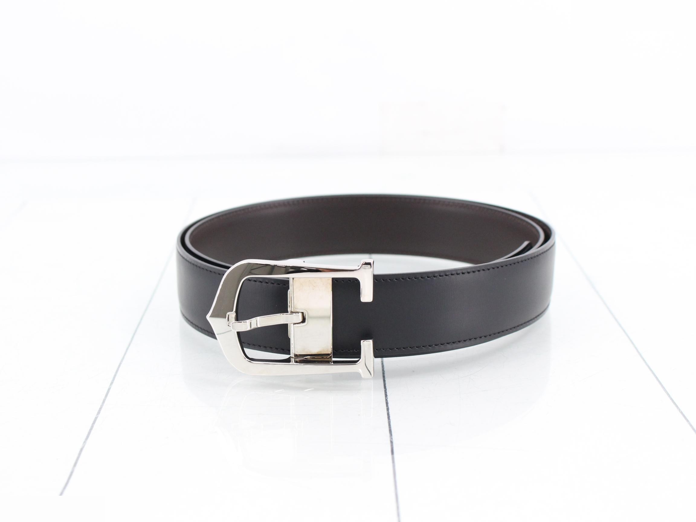 C Allongé Belt, Black