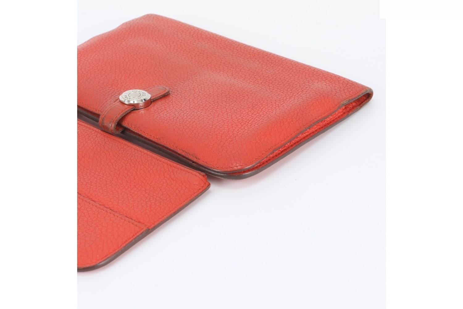 P Stamped Dogon Duo GM Leather Long Wallet — view 4