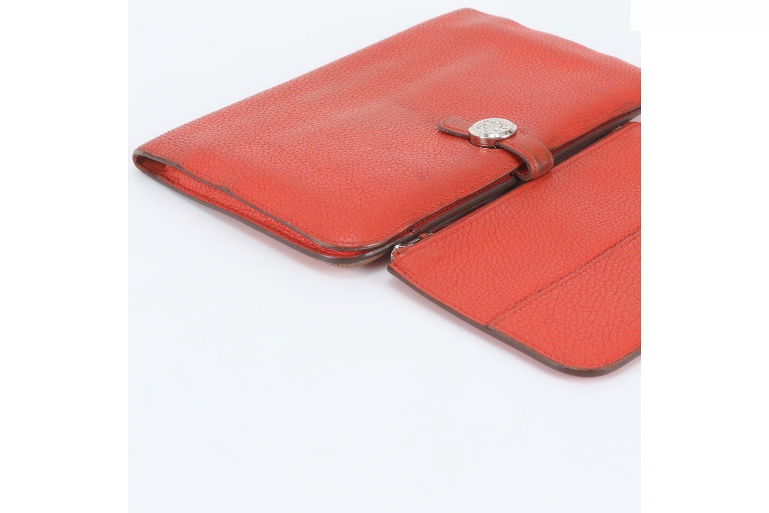 P Stamped Dogon Duo GM Leather Long Wallet — view 5