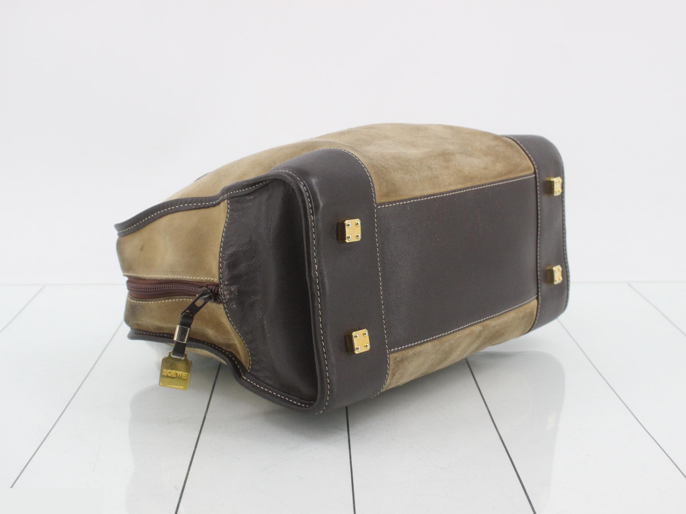 Suede handbag, Amazona — view 5