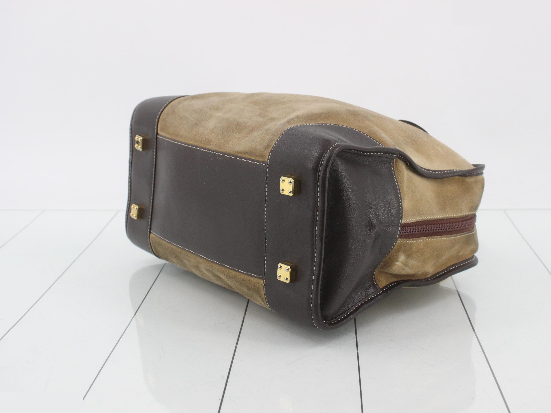 Suede handbag, Amazona — view 6