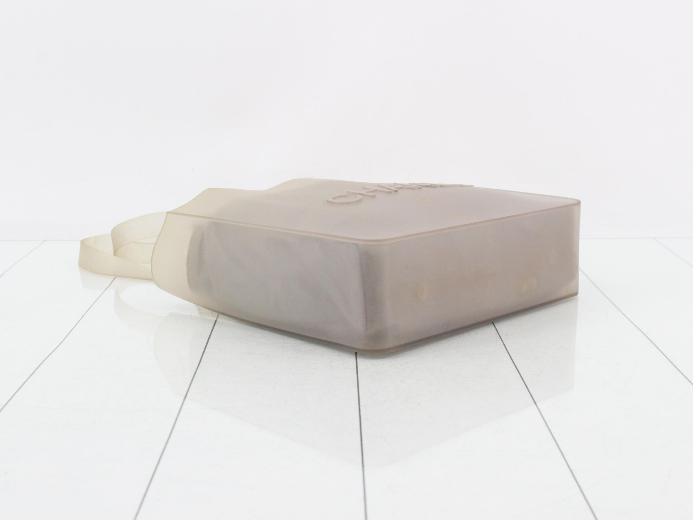 Rubber tote bag with pouch — view 5