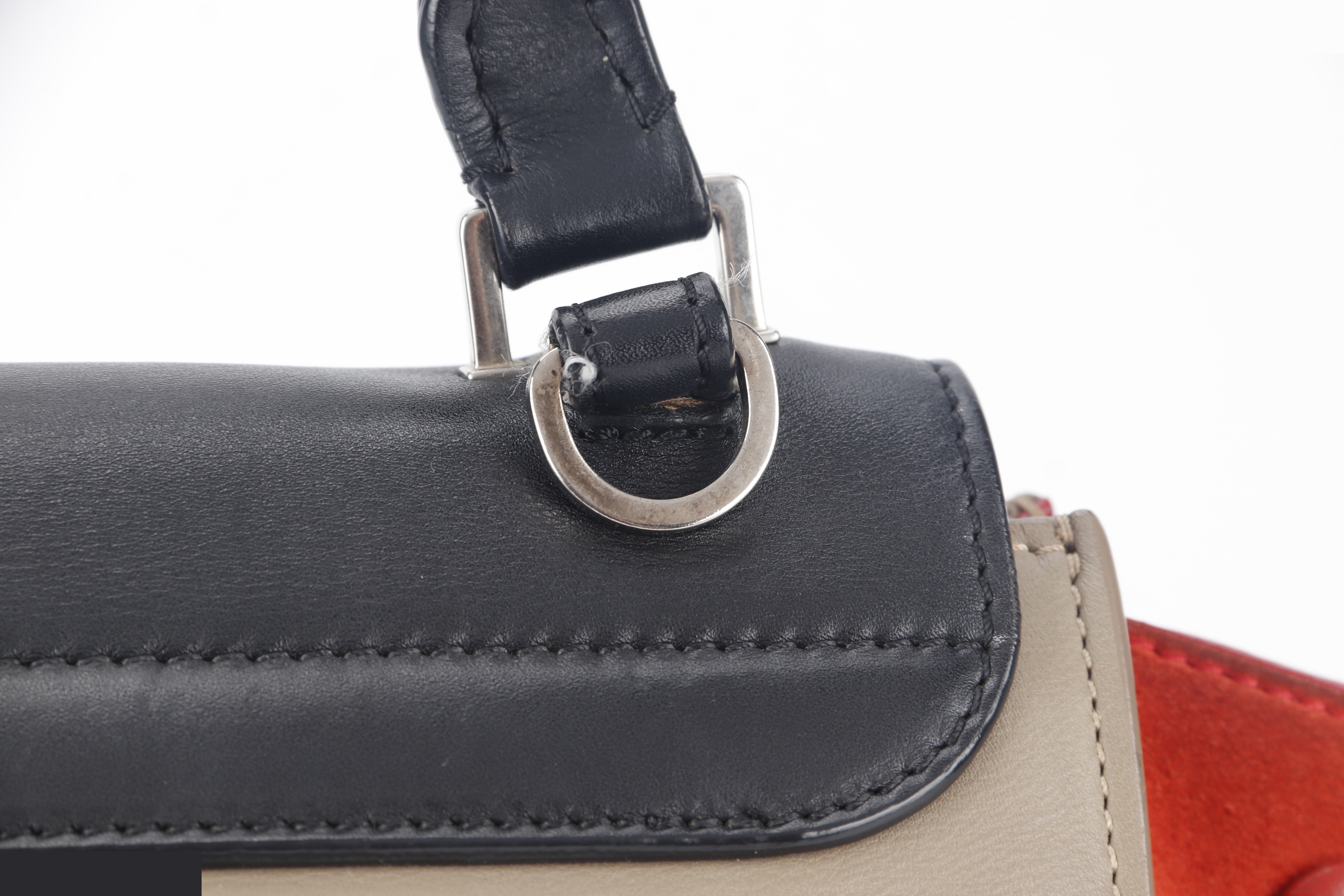 TRAPEZE BAG TRICOLOUR TAUPE SHW — view 3