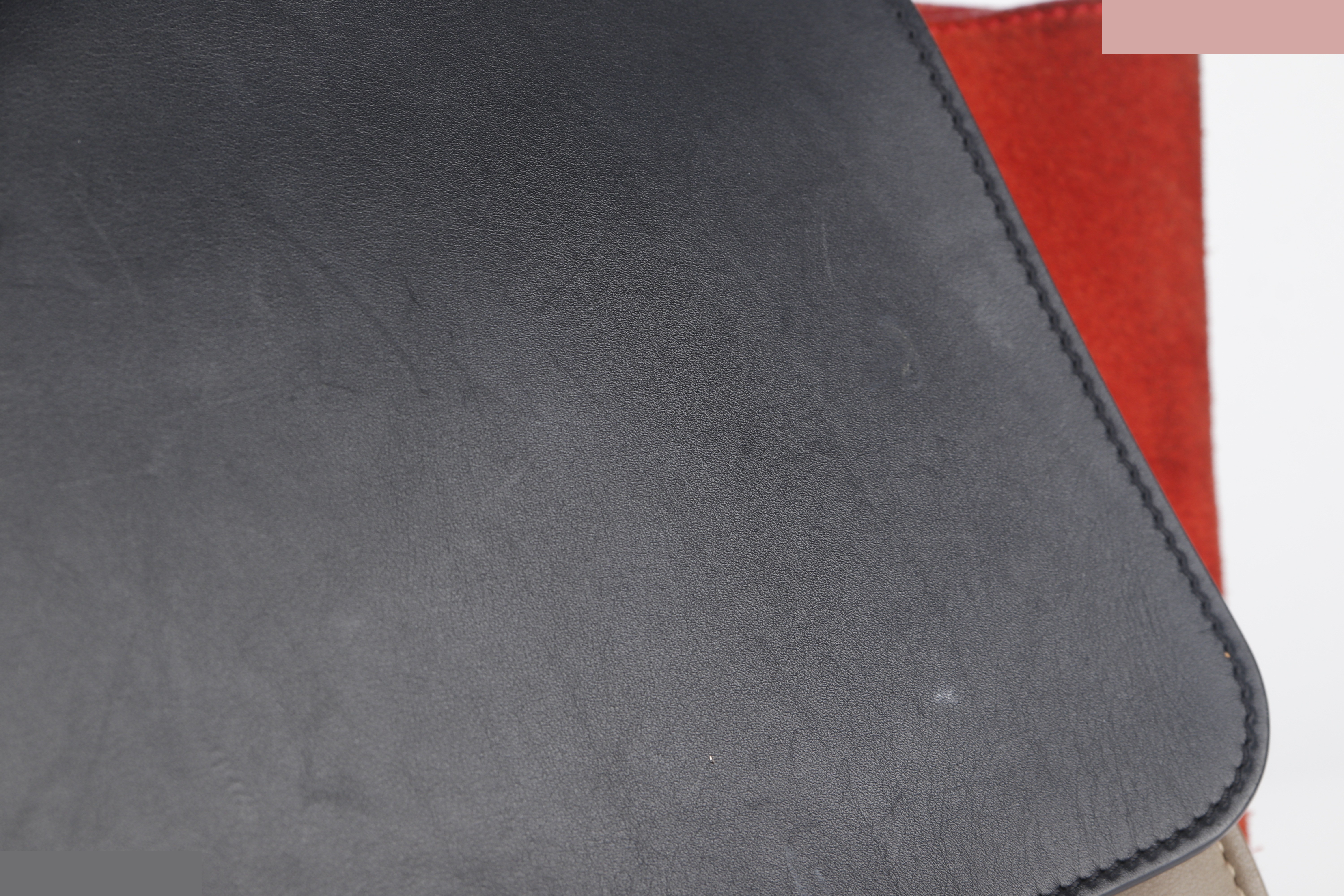 TRAPEZE BAG TRICOLOUR TAUPE SHW — view 5