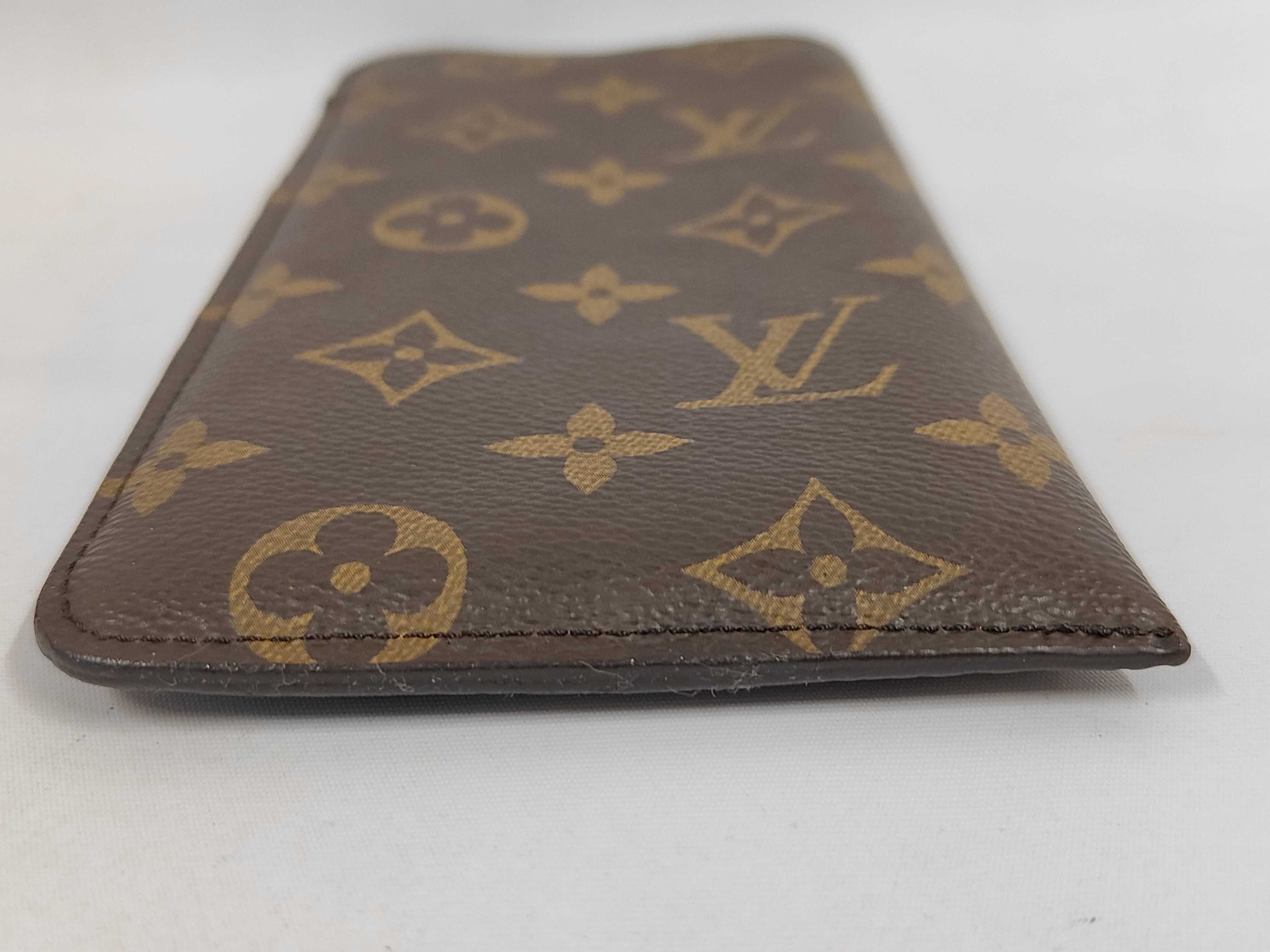Monogram Louis Vuitton Monogram Etui Lunettes MM Glasses Case M66544 SN21*4 Wallet — view 4