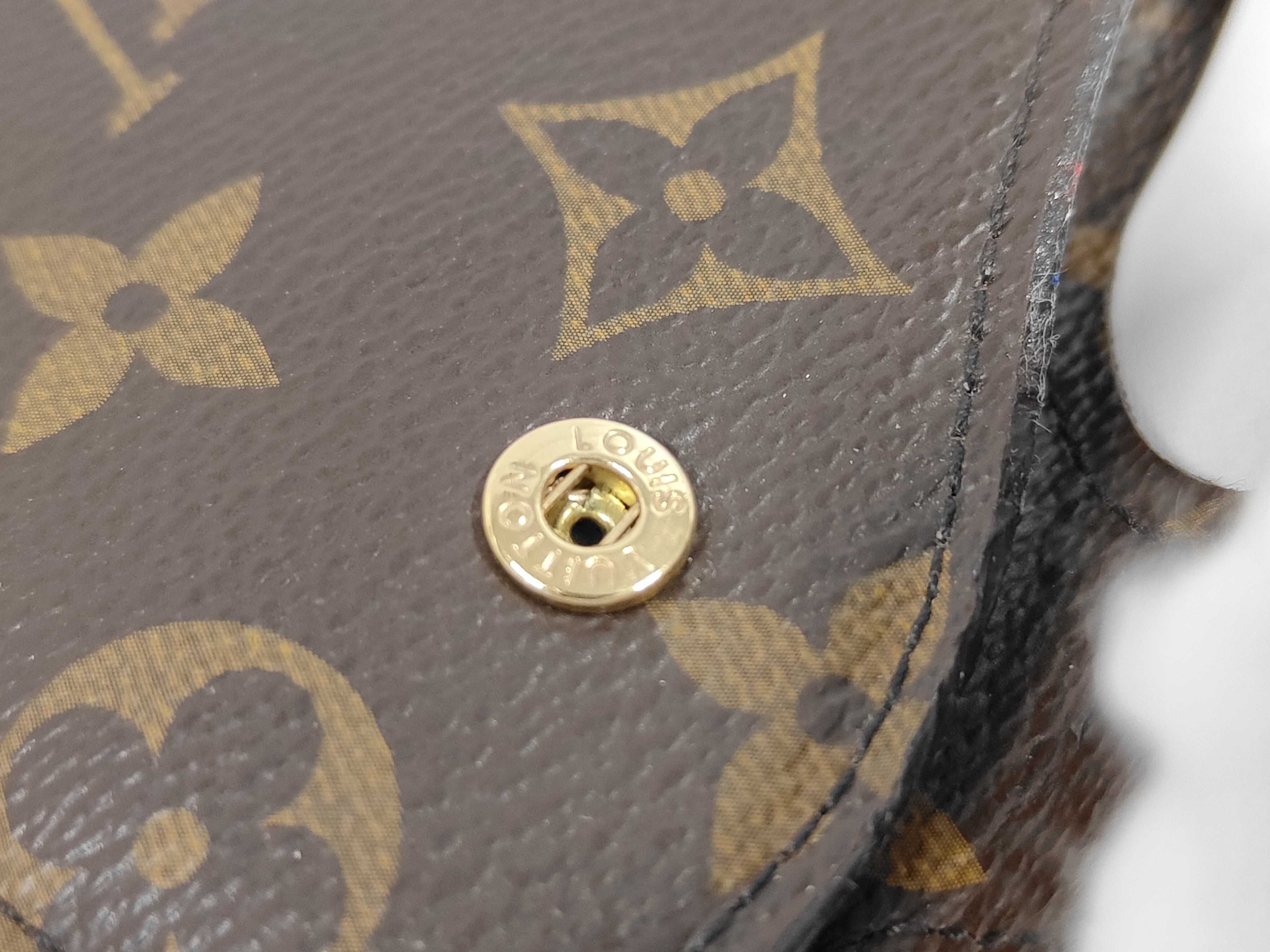 Monogram Louis Vuitton Monogram Etui Lunettes MM Glasses Case M66544 SN21*4 Wallet — view 6