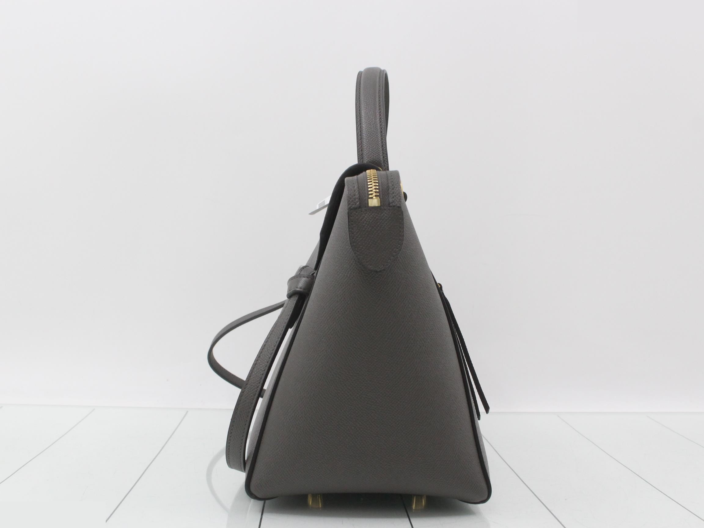 Belt bag, leather, 2-way handbag — view 3
