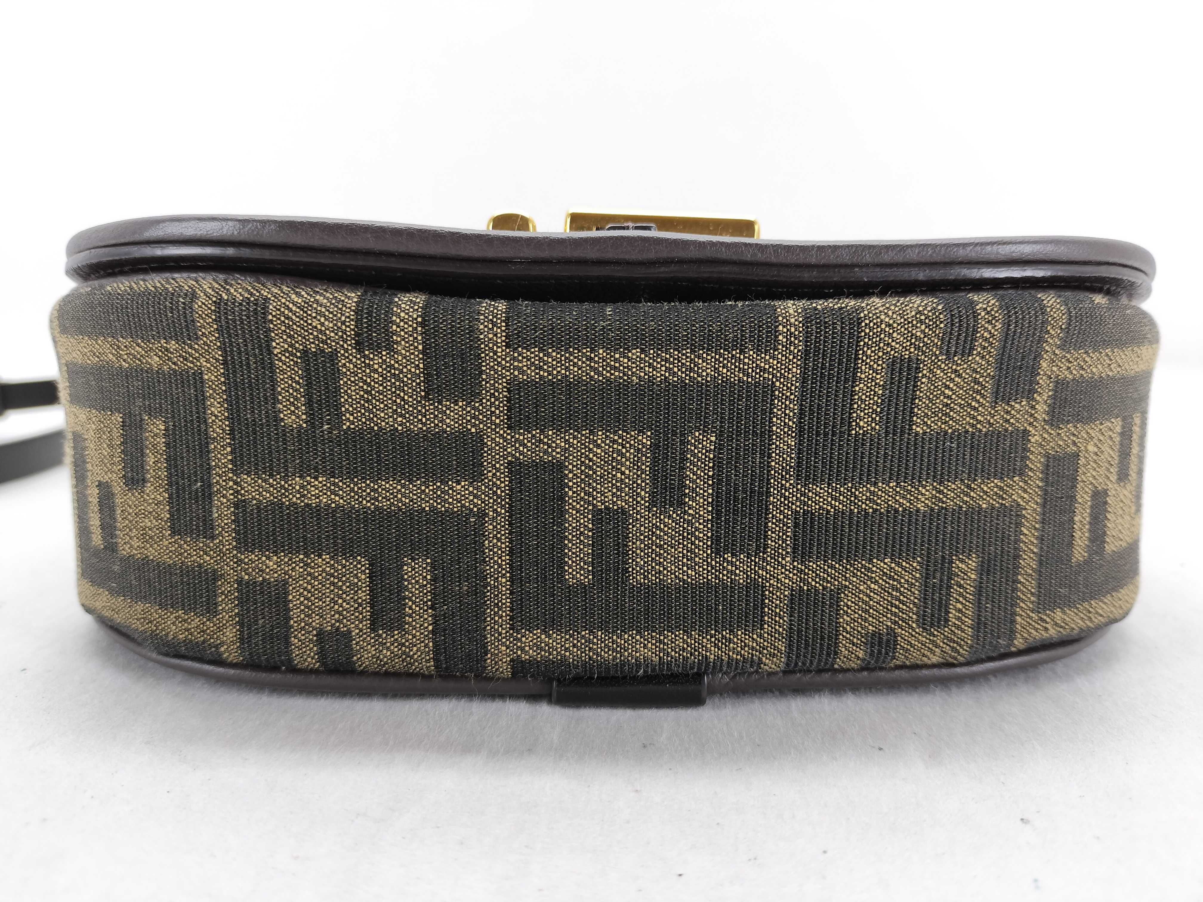 Zucca Pattern Fendi Camon Small Zucca Pattern Shoulder Bag 8BS082 Shoulder Bag — view 7