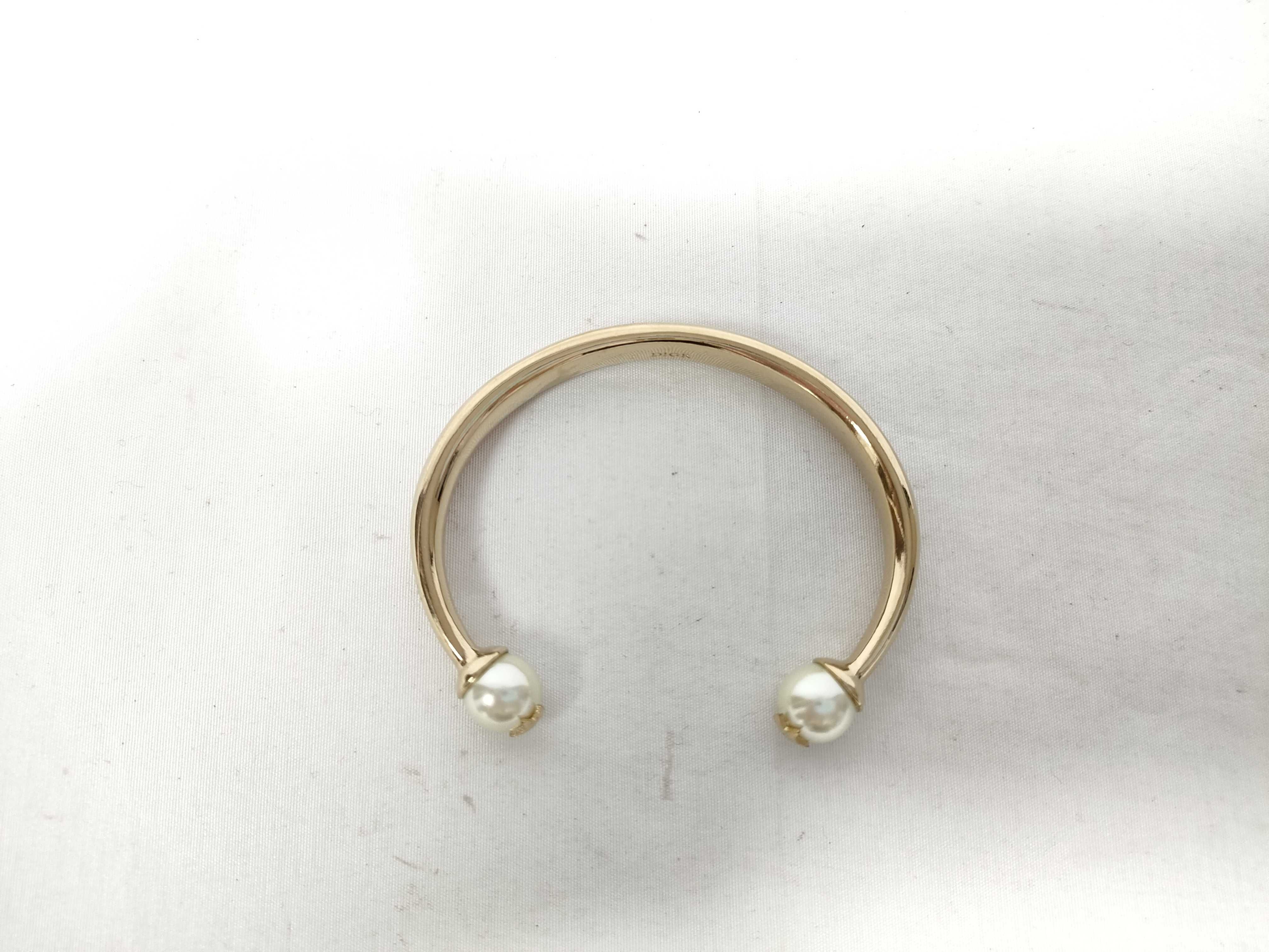 Tribal Pearl Star Bangle Bracelet — view 2