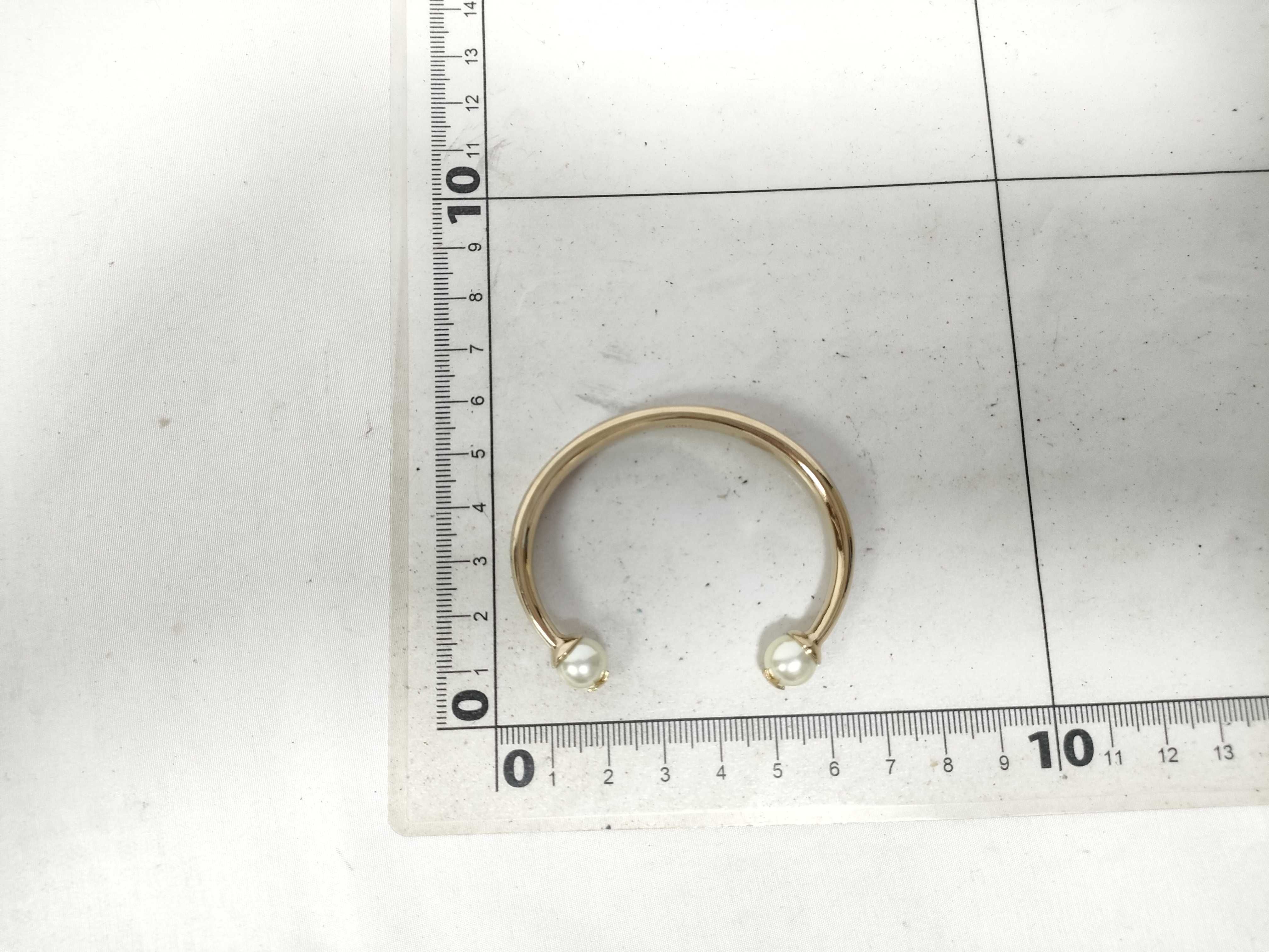 Tribal Pearl Star Bangle Bracelet — view 7