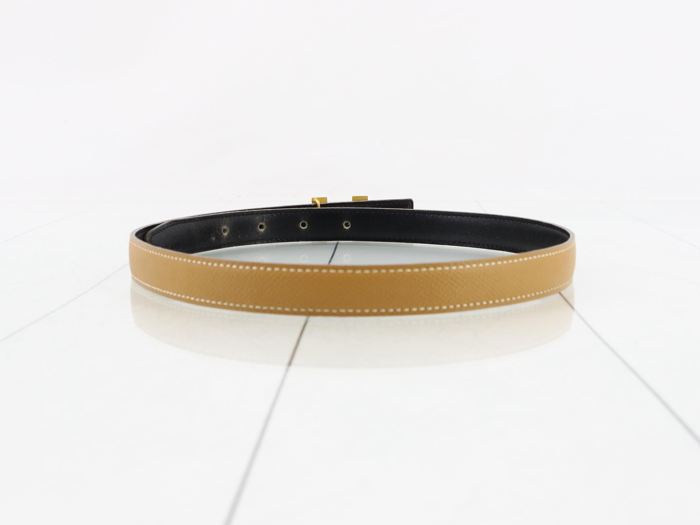 Reversible Camel Black Mini Constance — view 2