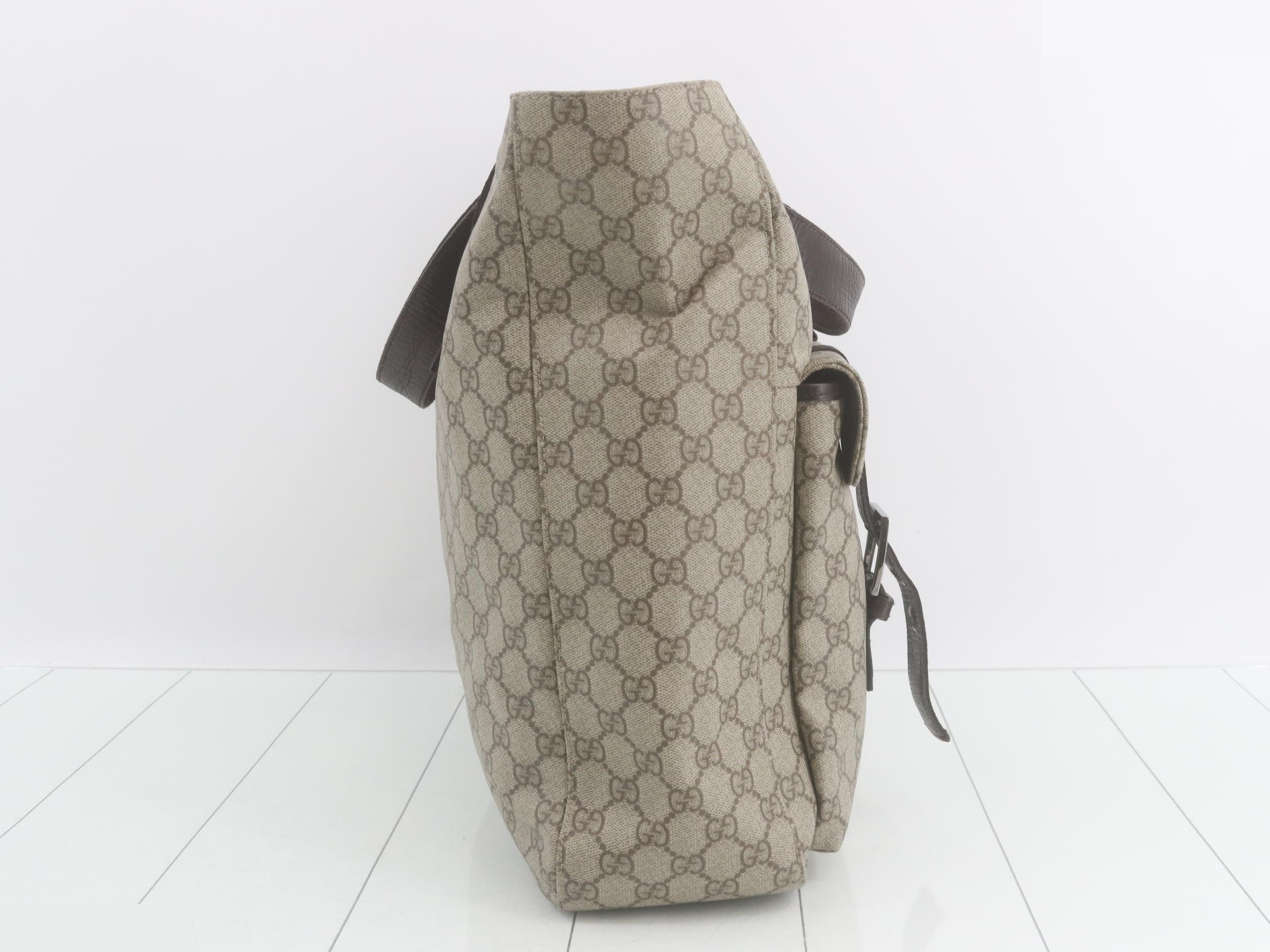 GG Supreme Leather Tote Bag — view 4