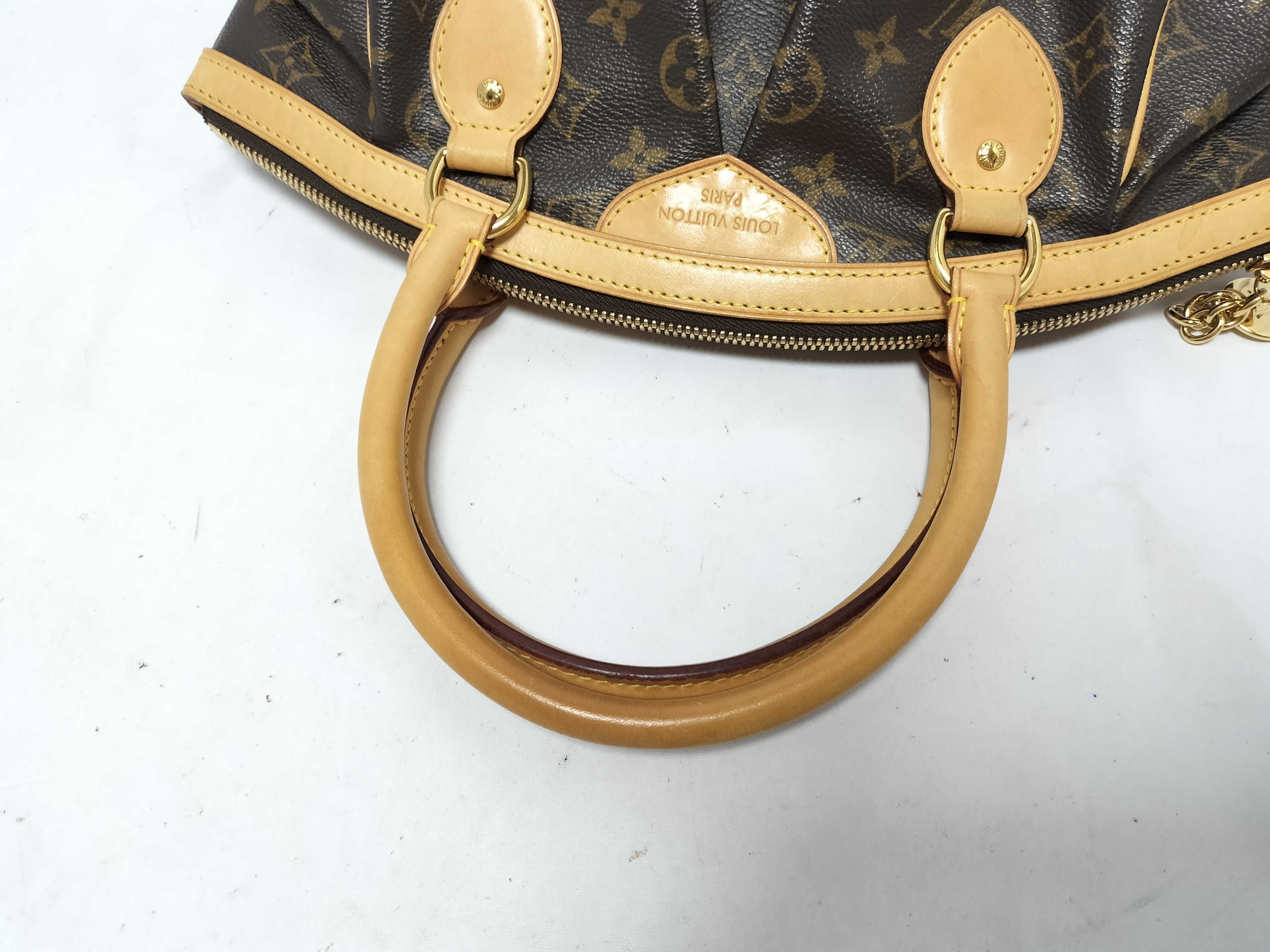 Damier Monogram Tivoli PM M40143 AR0069 Brown Handbag — view 3