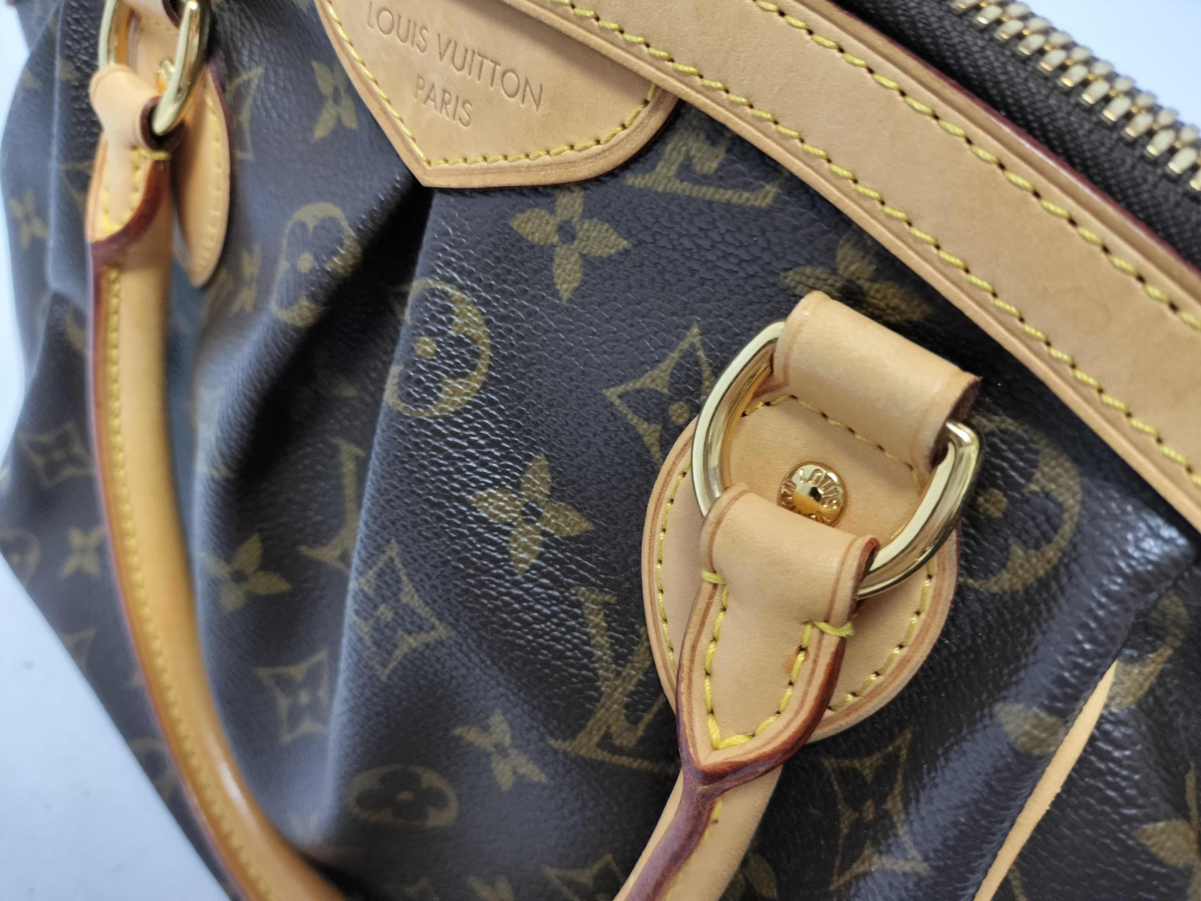 Damier Monogram Tivoli PM M40143 AR0069 Brown Handbag — view 6