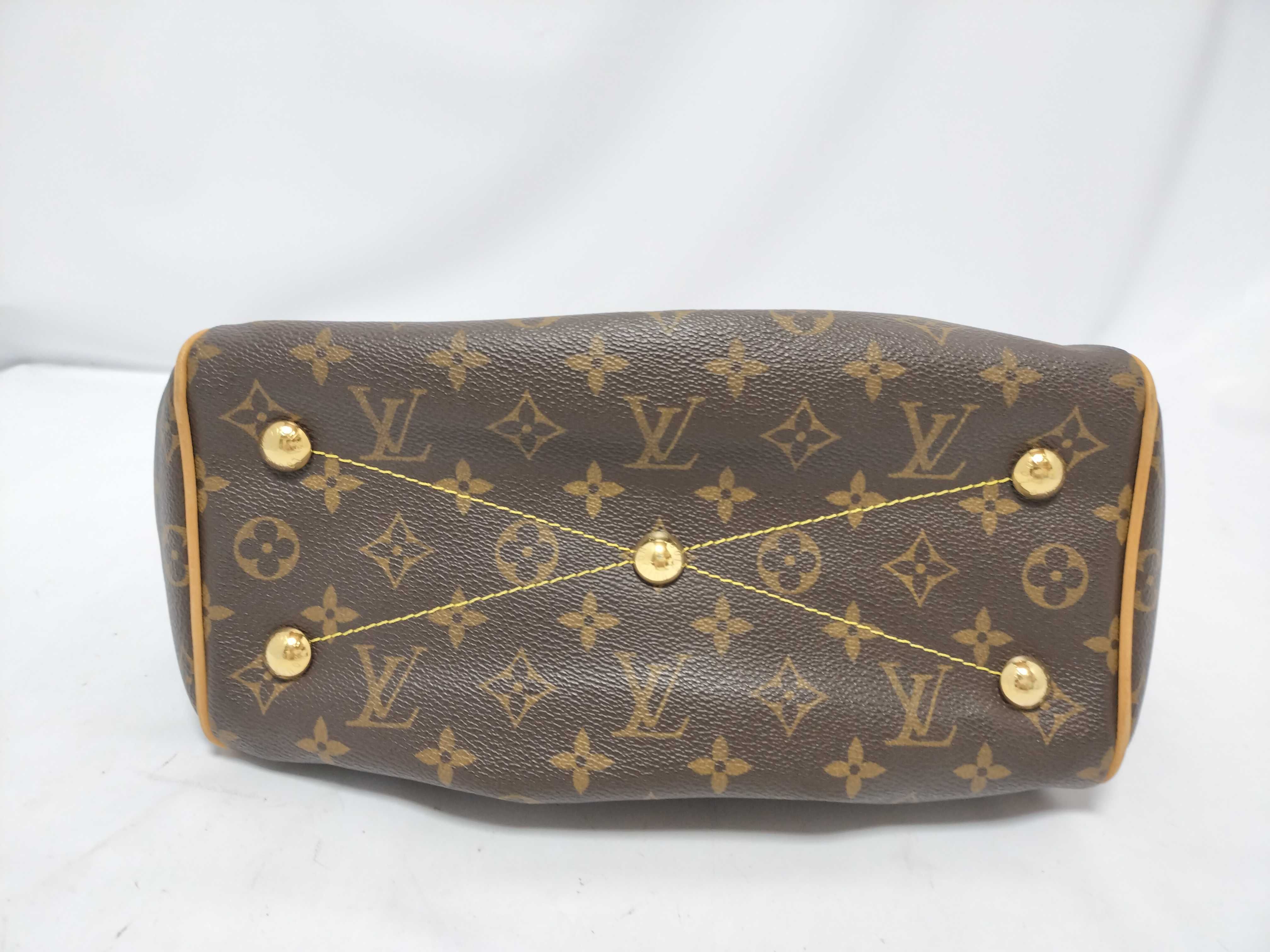 Damier Monogram Tivoli PM M40143 AR0069 Brown Handbag — view 7