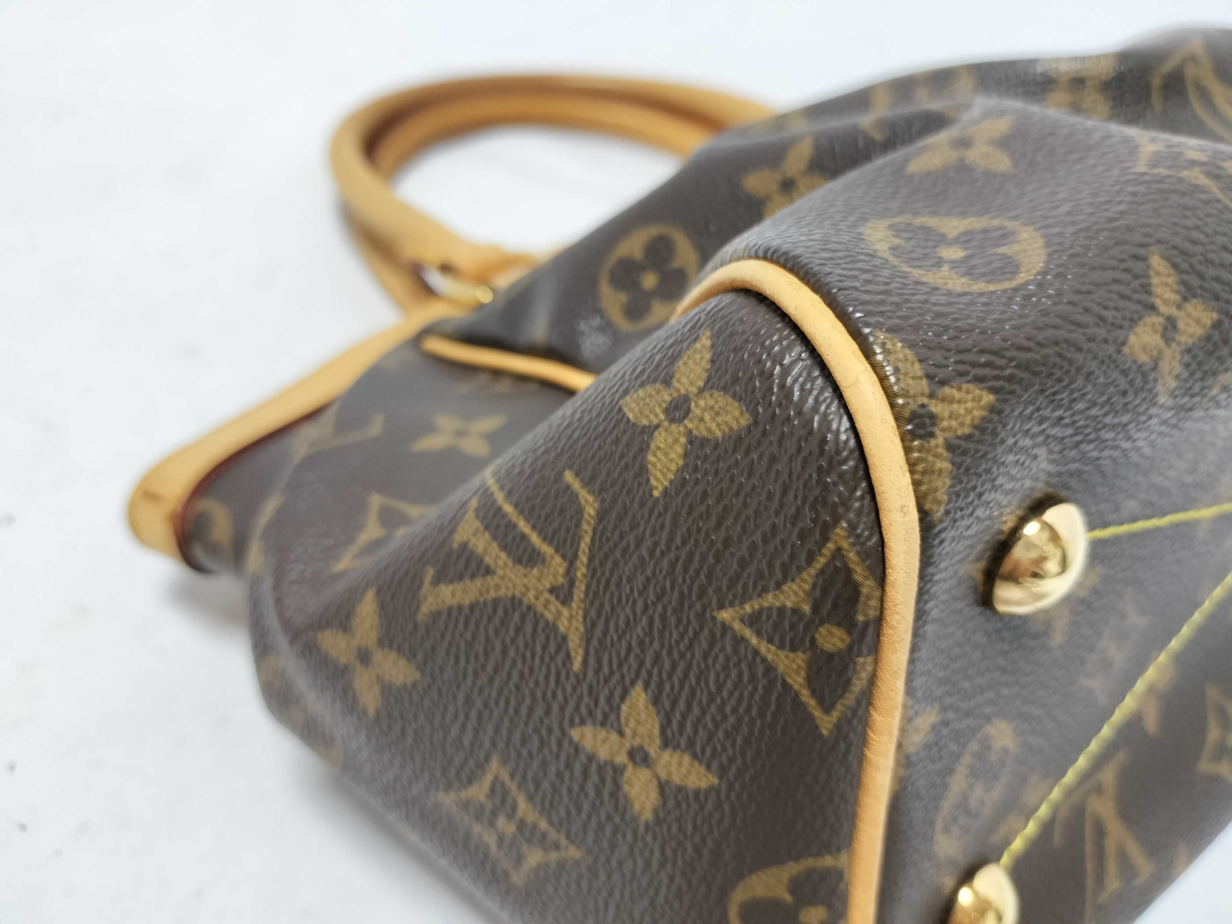 Damier Monogram Tivoli PM M40143 AR0069 Brown Handbag — view 8