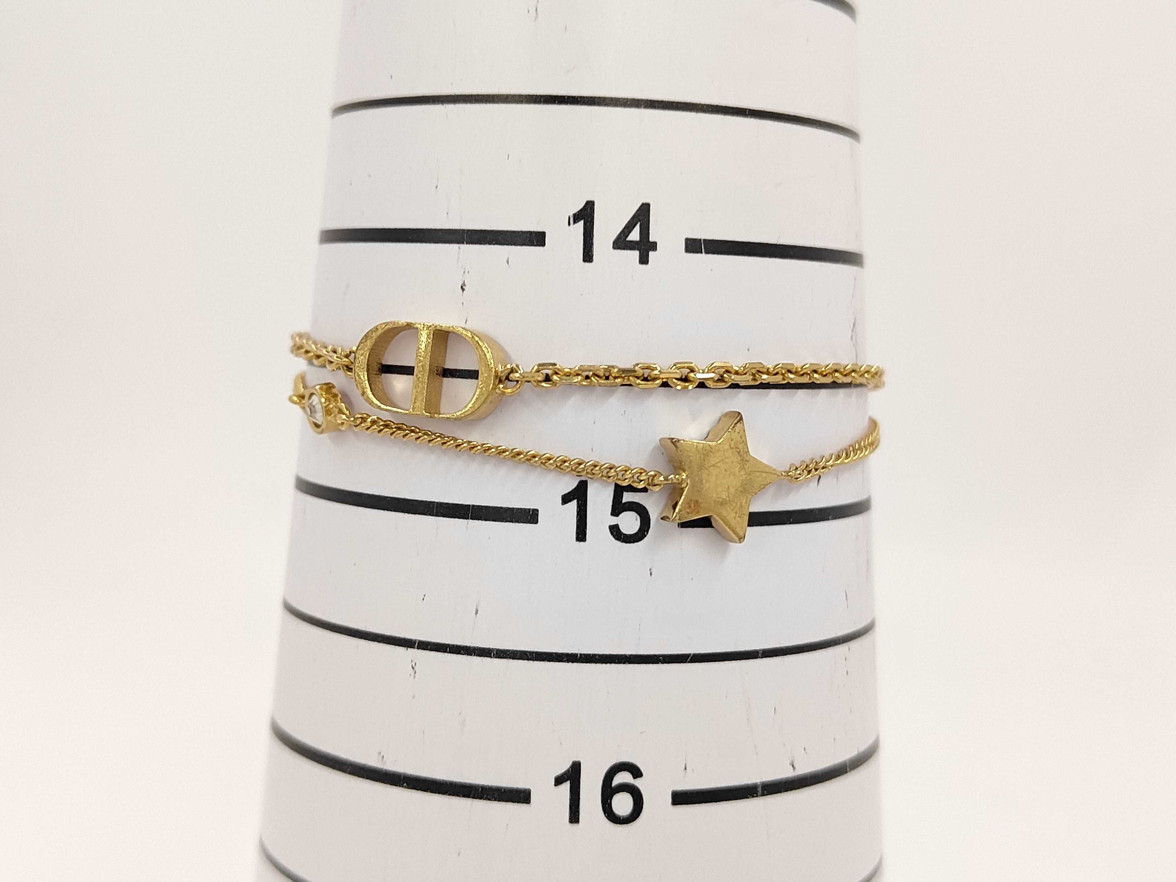 GP/Rhinestone Petite CD Double Bracelet Bracelet/Bangle — view 5