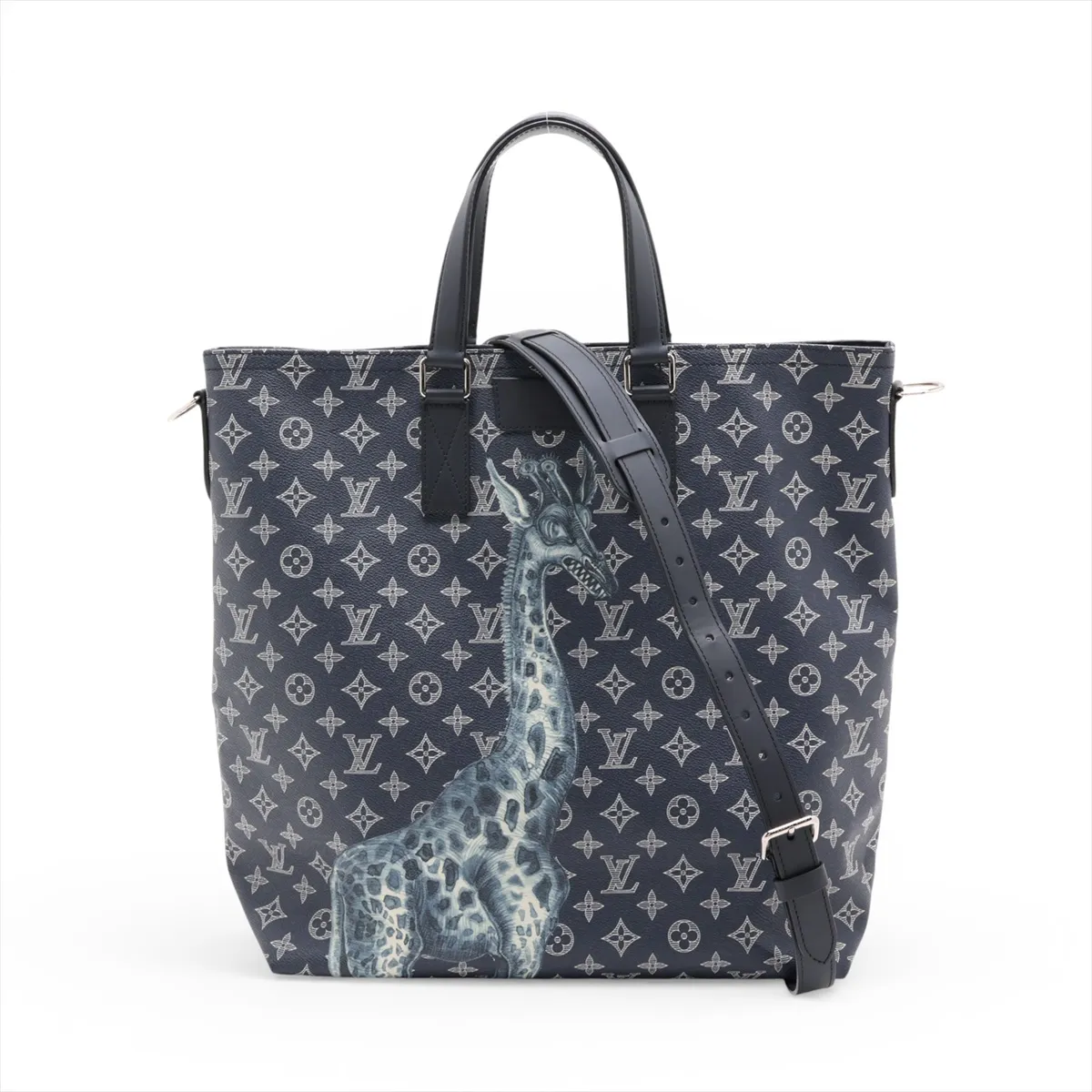 Monogram Savannah Chapman Tote M54127 RI0197 Navy