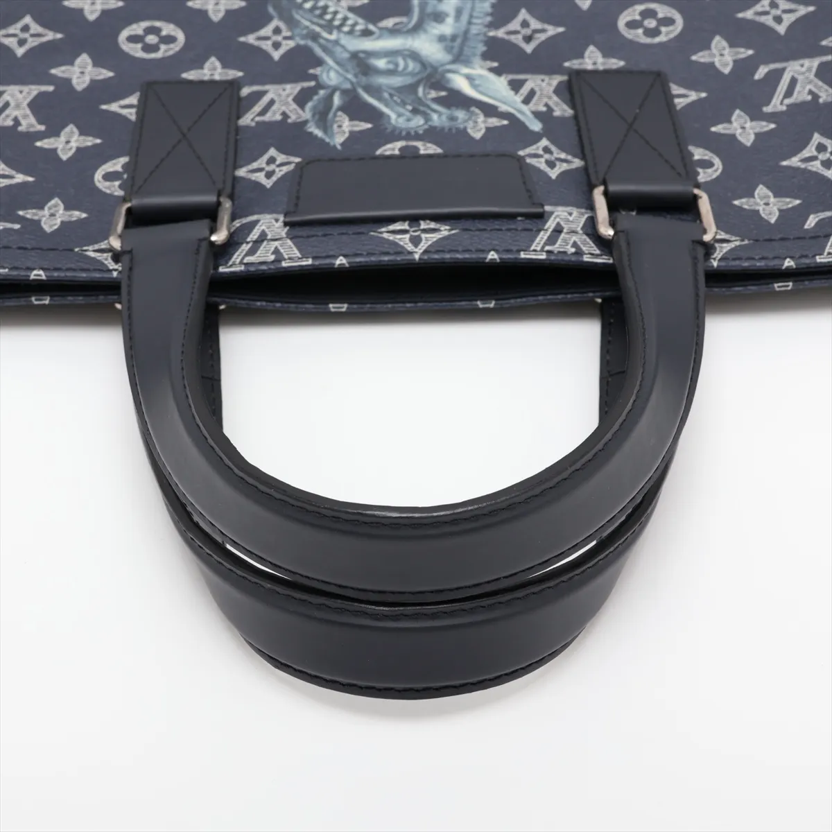 Monogram Savannah Chapman Tote M54127 RI0197 Navy — view 5