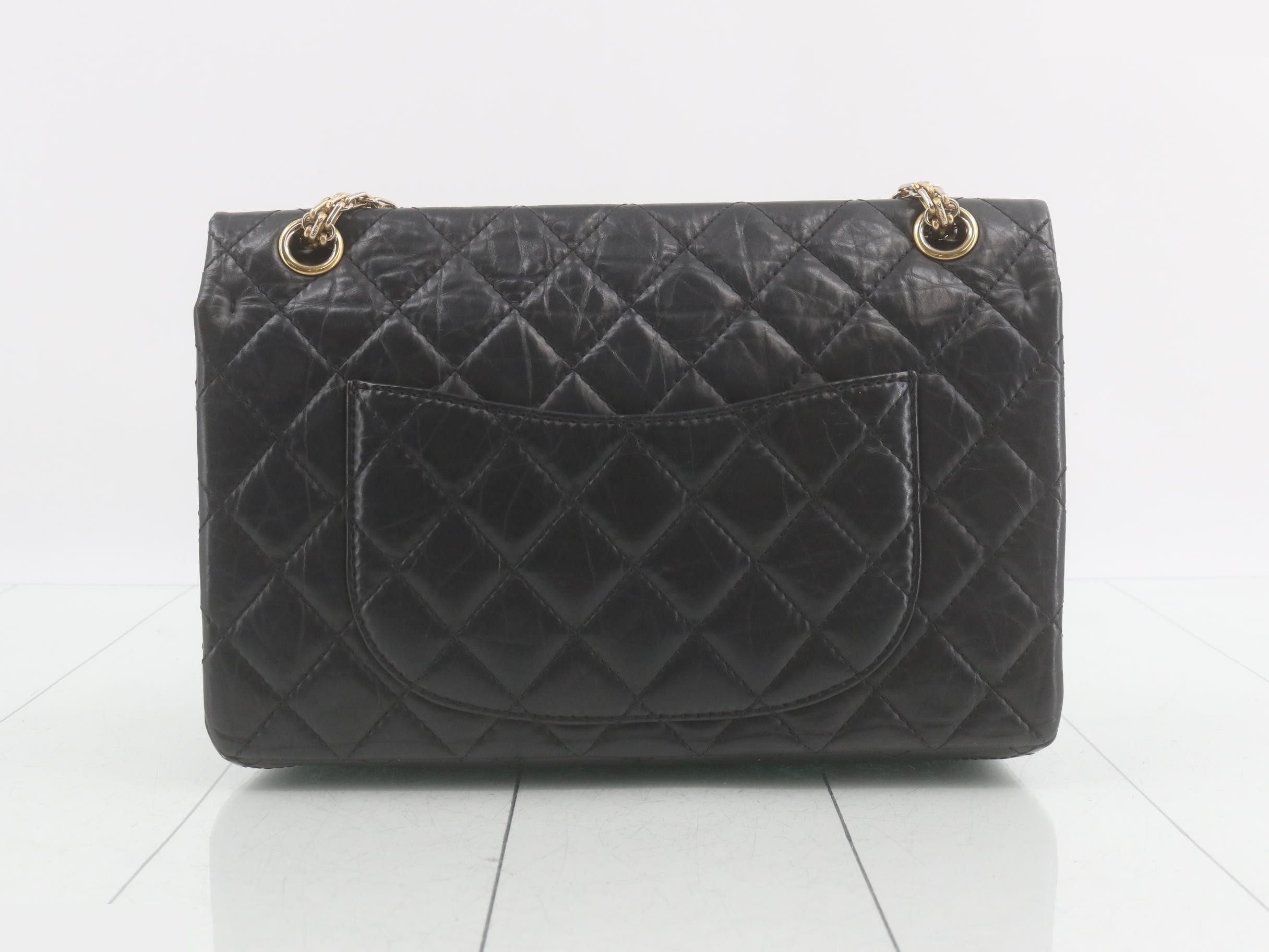 2.55 Leather Double Flap Double Chain Shoulder Bag — view 2