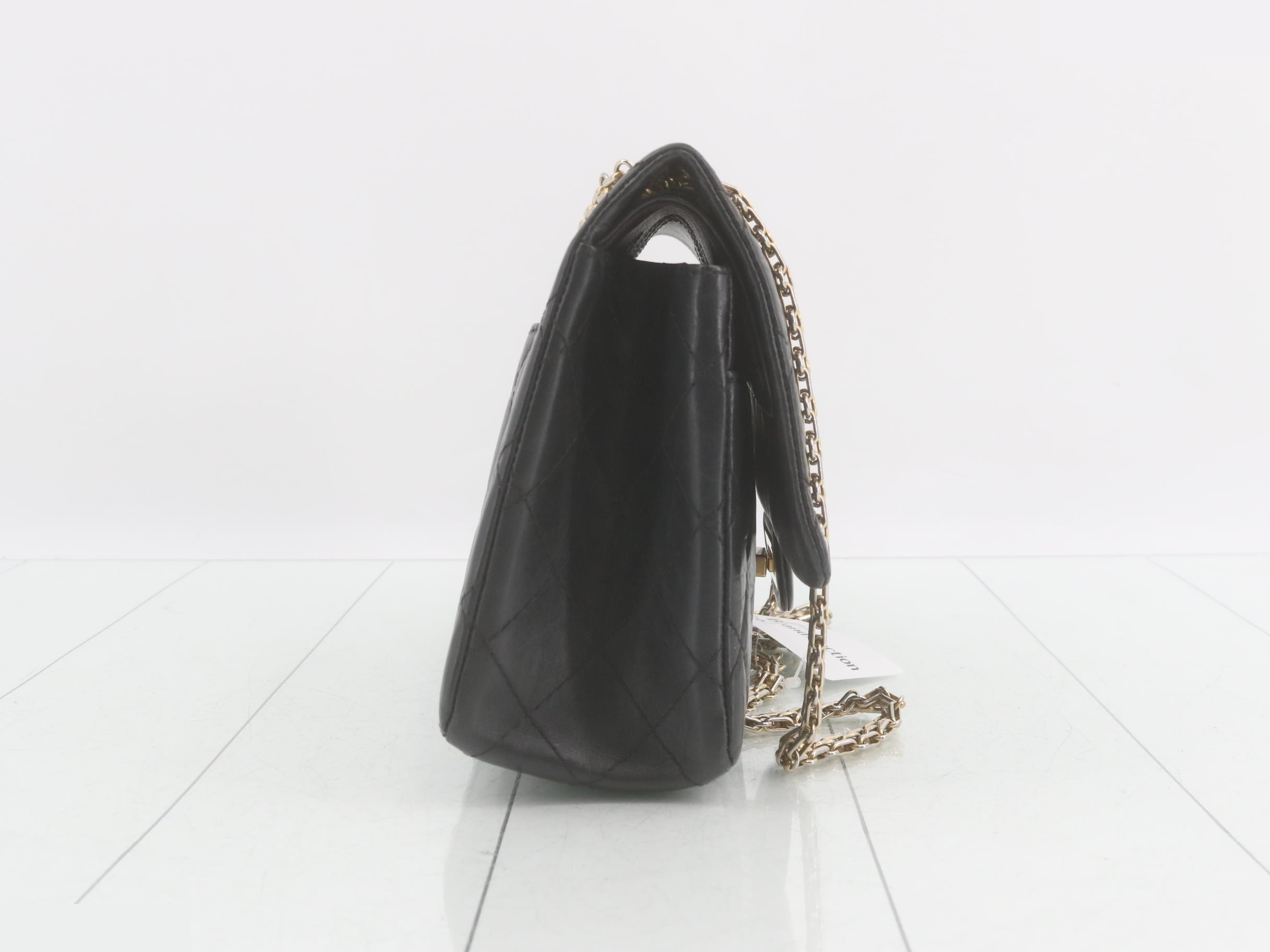 2.55 Leather Double Flap Double Chain Shoulder Bag — view 4