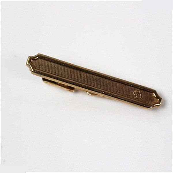 tie pin gold with box — view 2