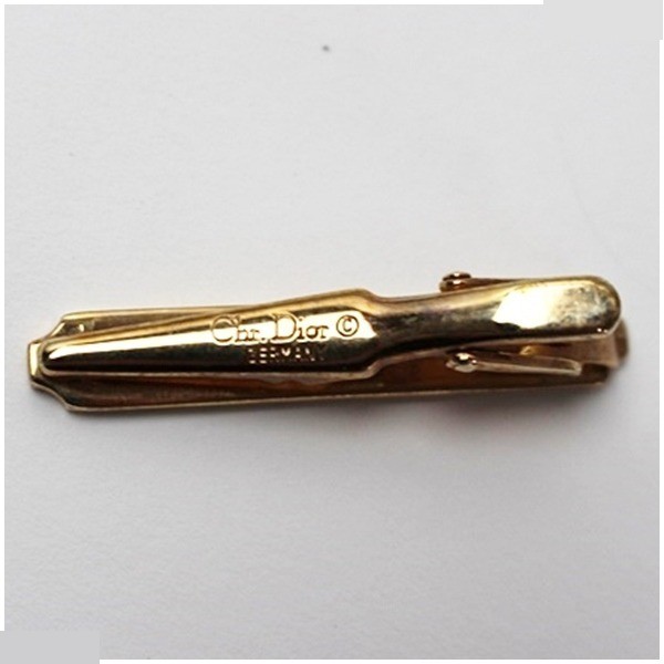 tie pin gold with box — view 4