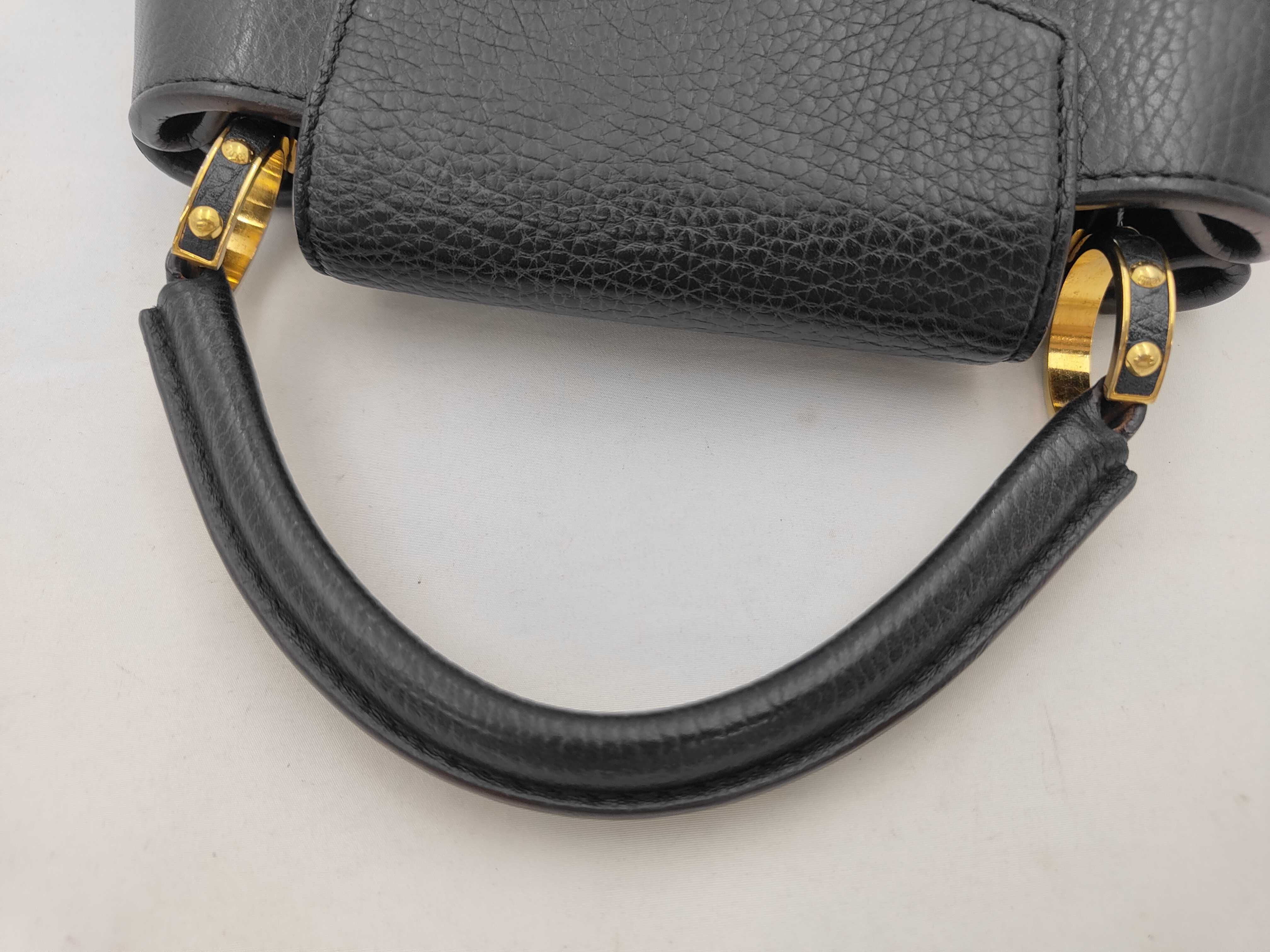 Capucines BB Black 2-Way Handbag — view 3