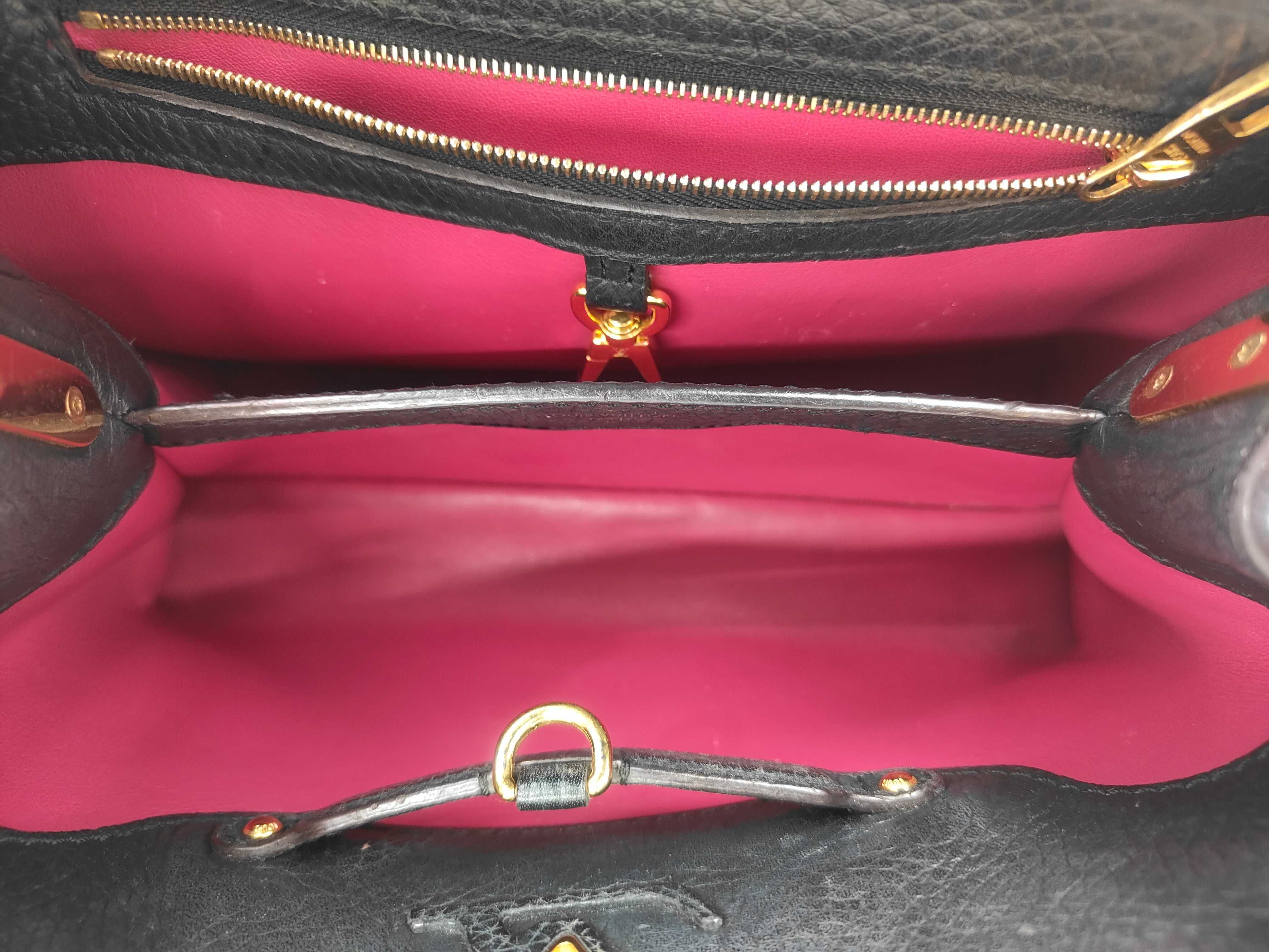 Capucines BB Black 2-Way Handbag — view 8