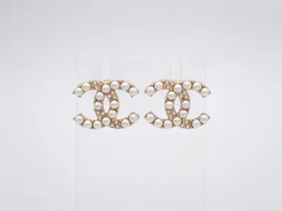 Coco Mark Pearl Earrings B24A