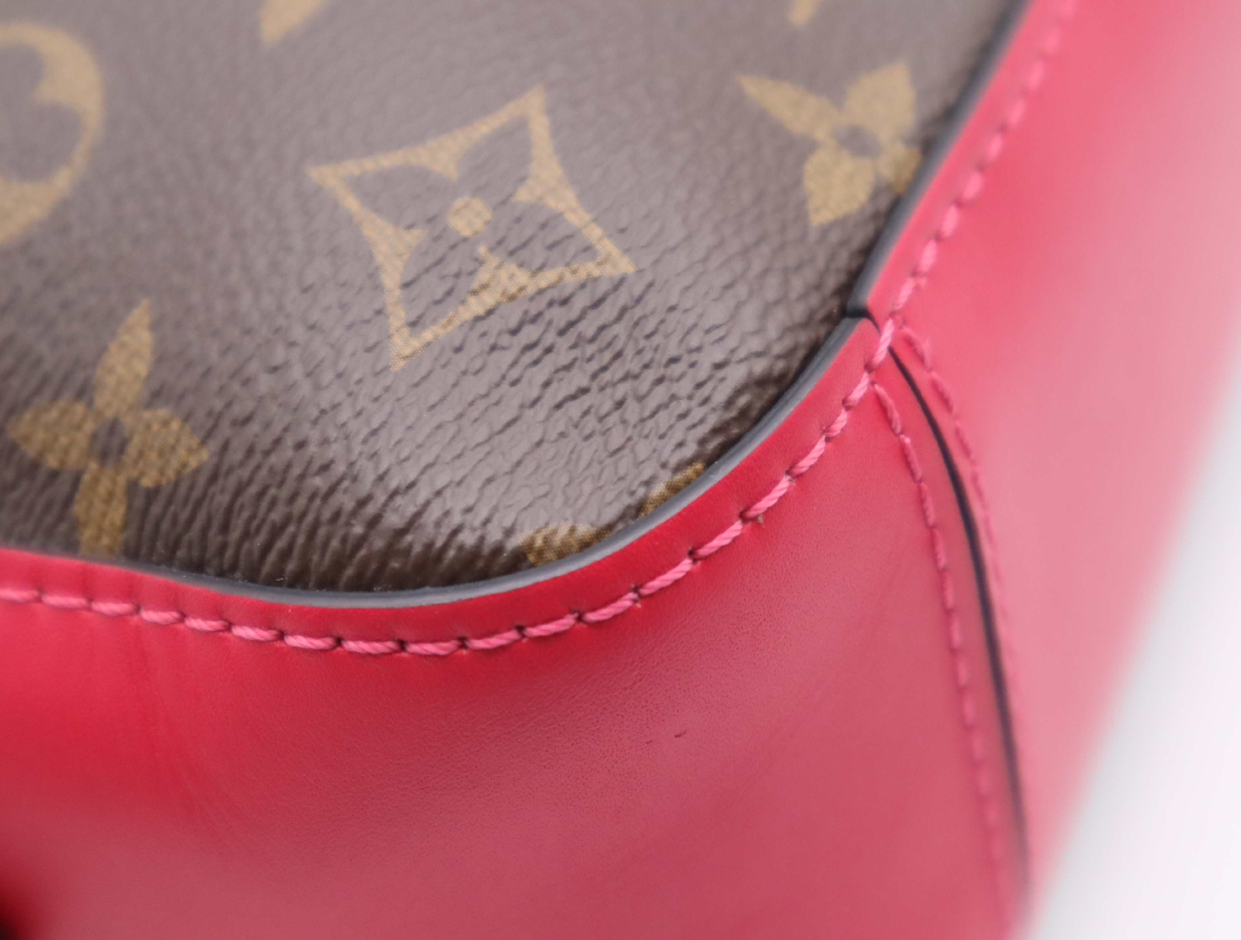 M43557 Monogram Saint-Onge Freesia Shoulder Bag with Dust Bag, RFID Tested. — view 6