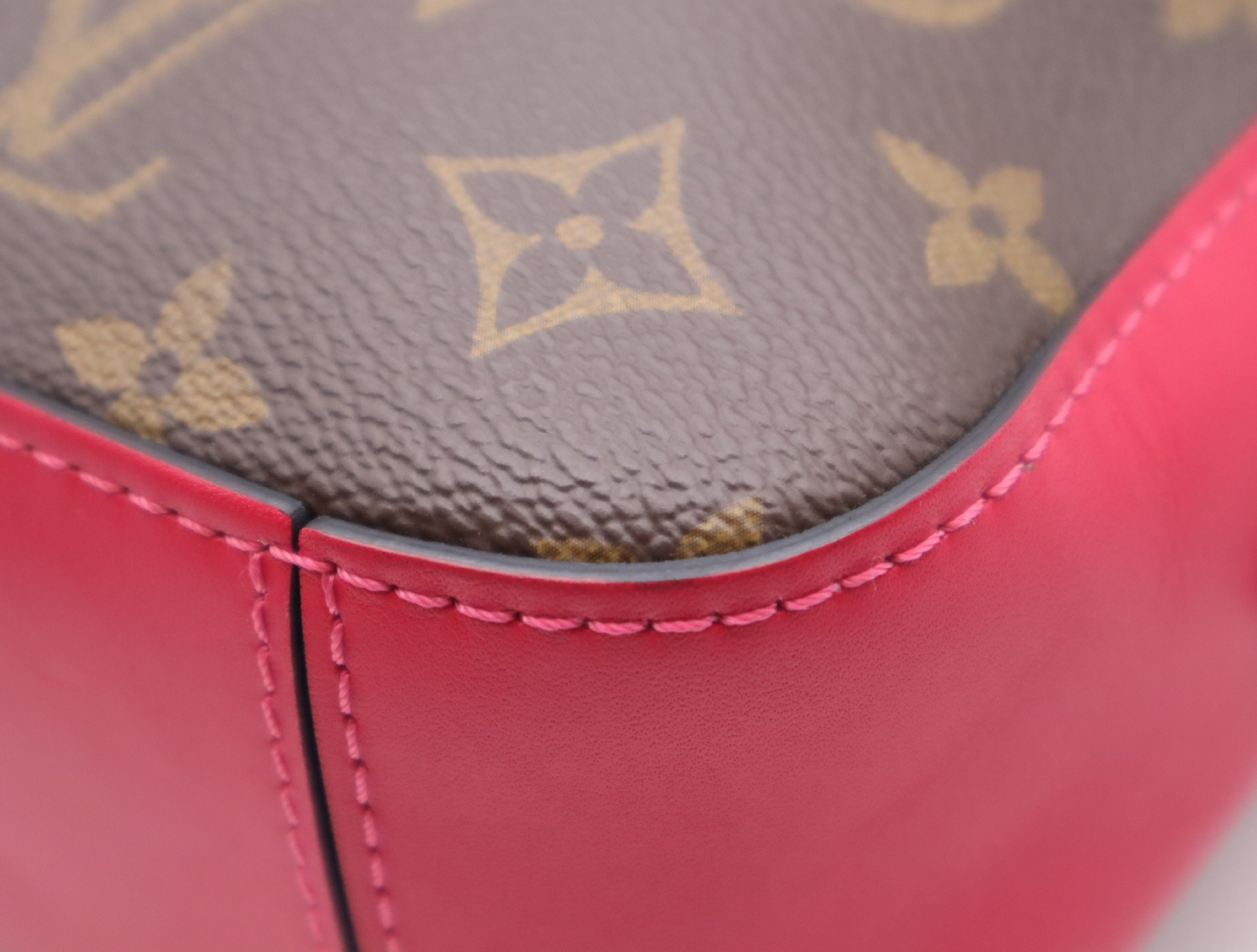 M43557 Monogram Saint-Onge Freesia Shoulder Bag with Dust Bag, RFID Tested. — view 7