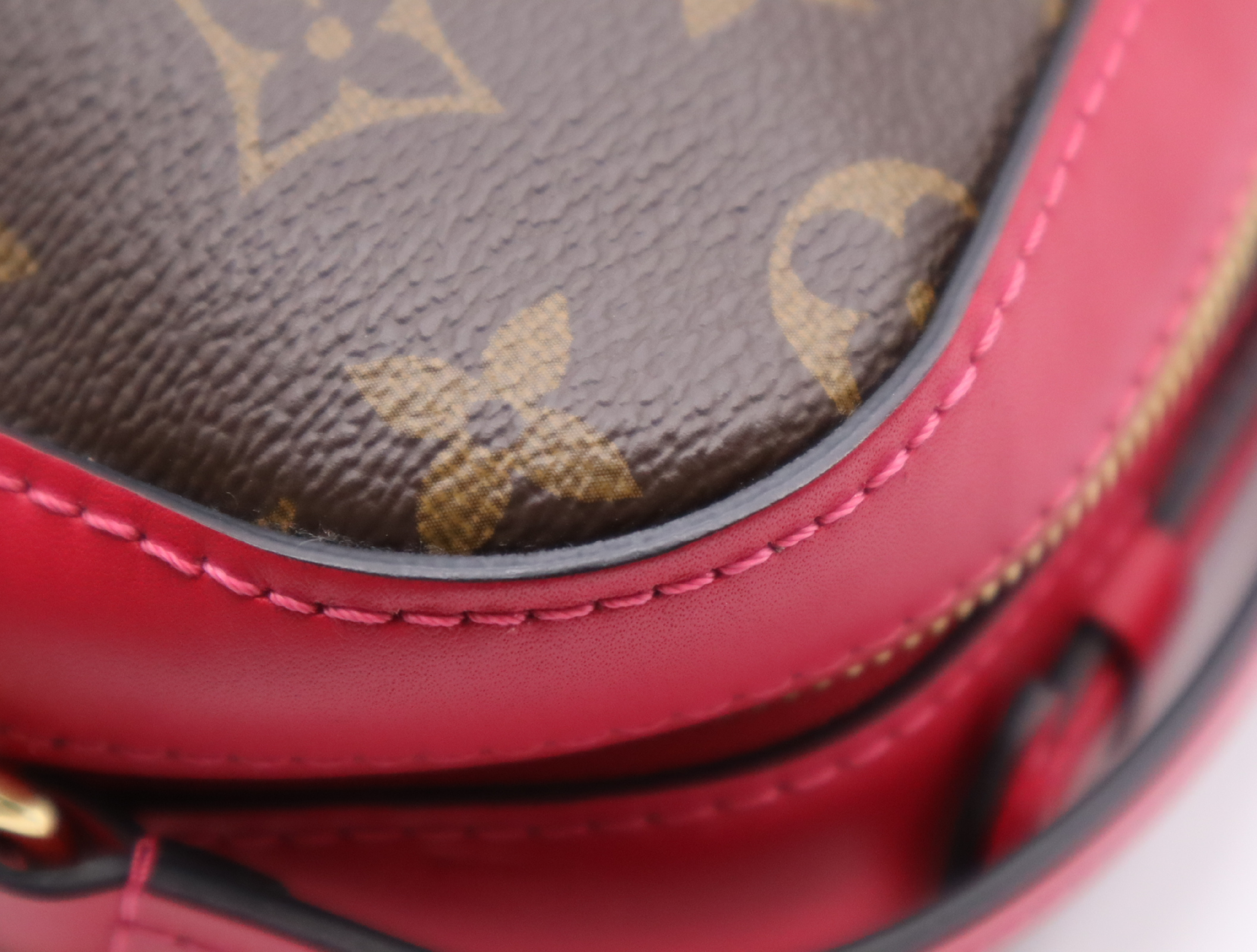 M43557 Monogram Saint-Onge Freesia Shoulder Bag with Dust Bag, RFID Tested. — view 9