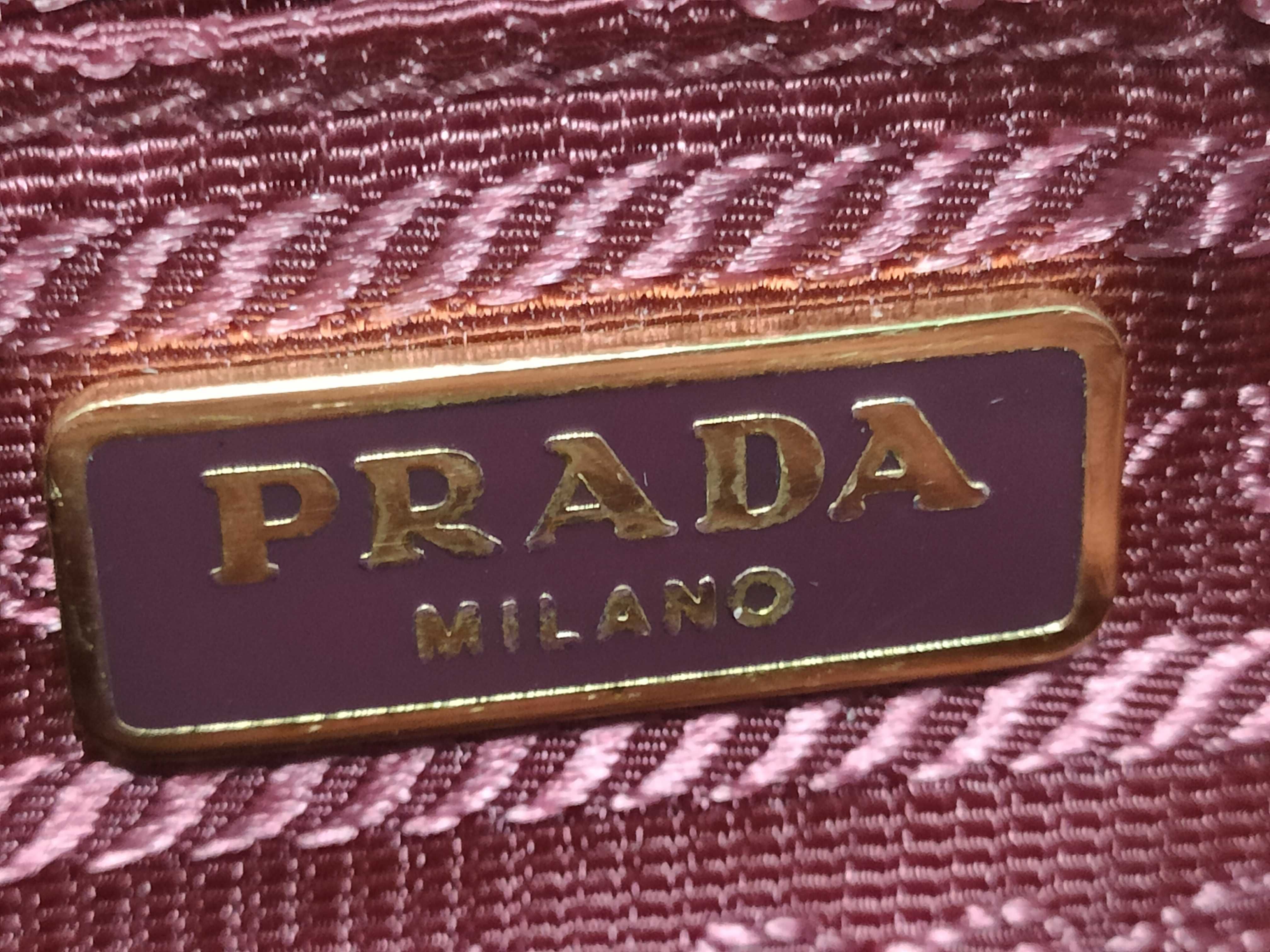 Saffiano Chain Shoulder Bag, Pink — view 11