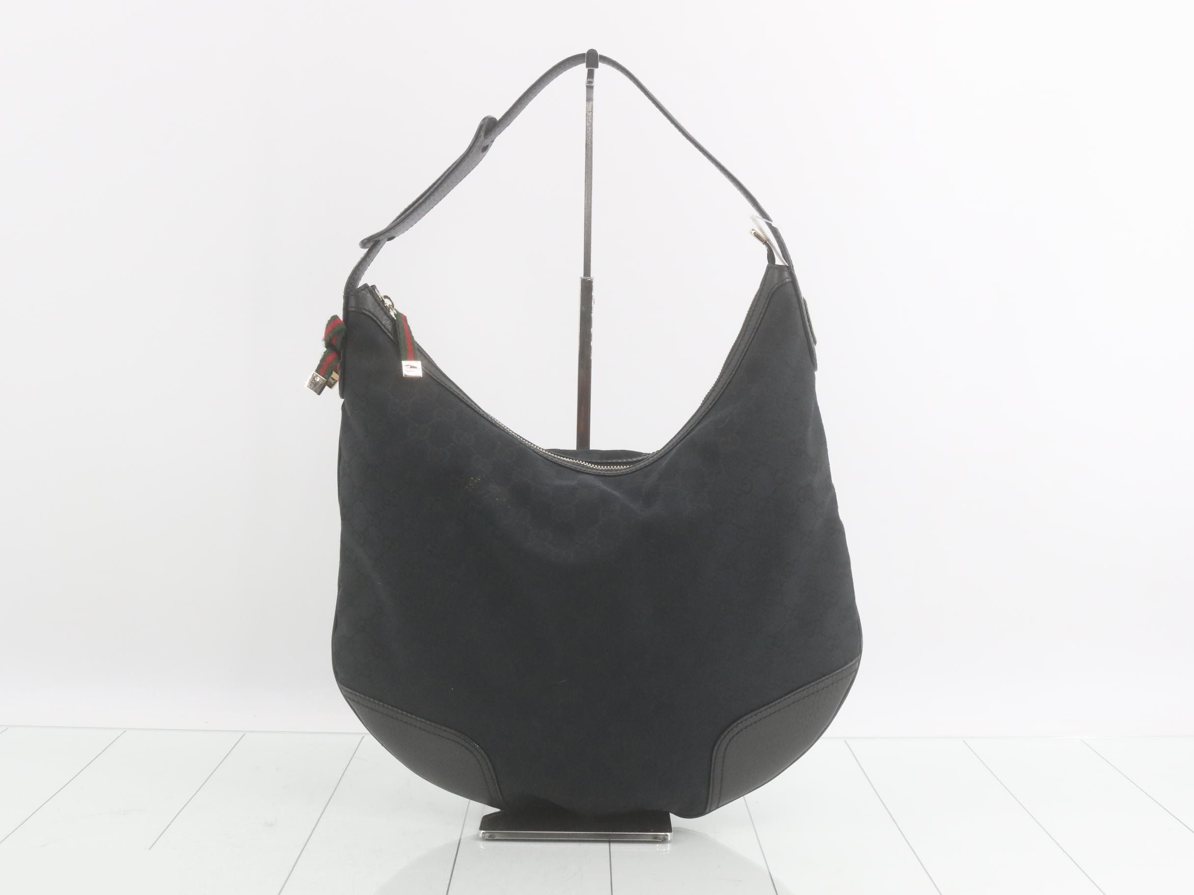 GG Canvas (Bag) - One-Shoulder Bag - Sherry - Black