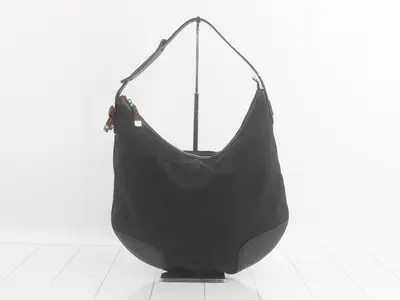 GG Canvas (Bag) - One-Shoulder Bag - Sherry - Black