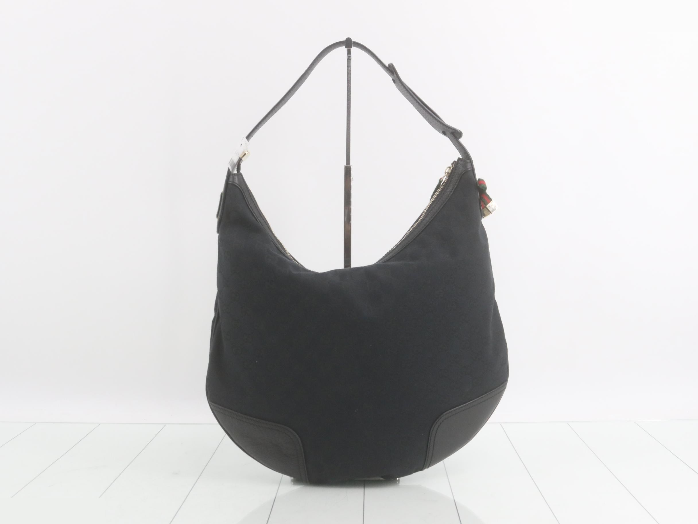 GG Canvas (Bag) - One-Shoulder Bag - Sherry - Black — view 2