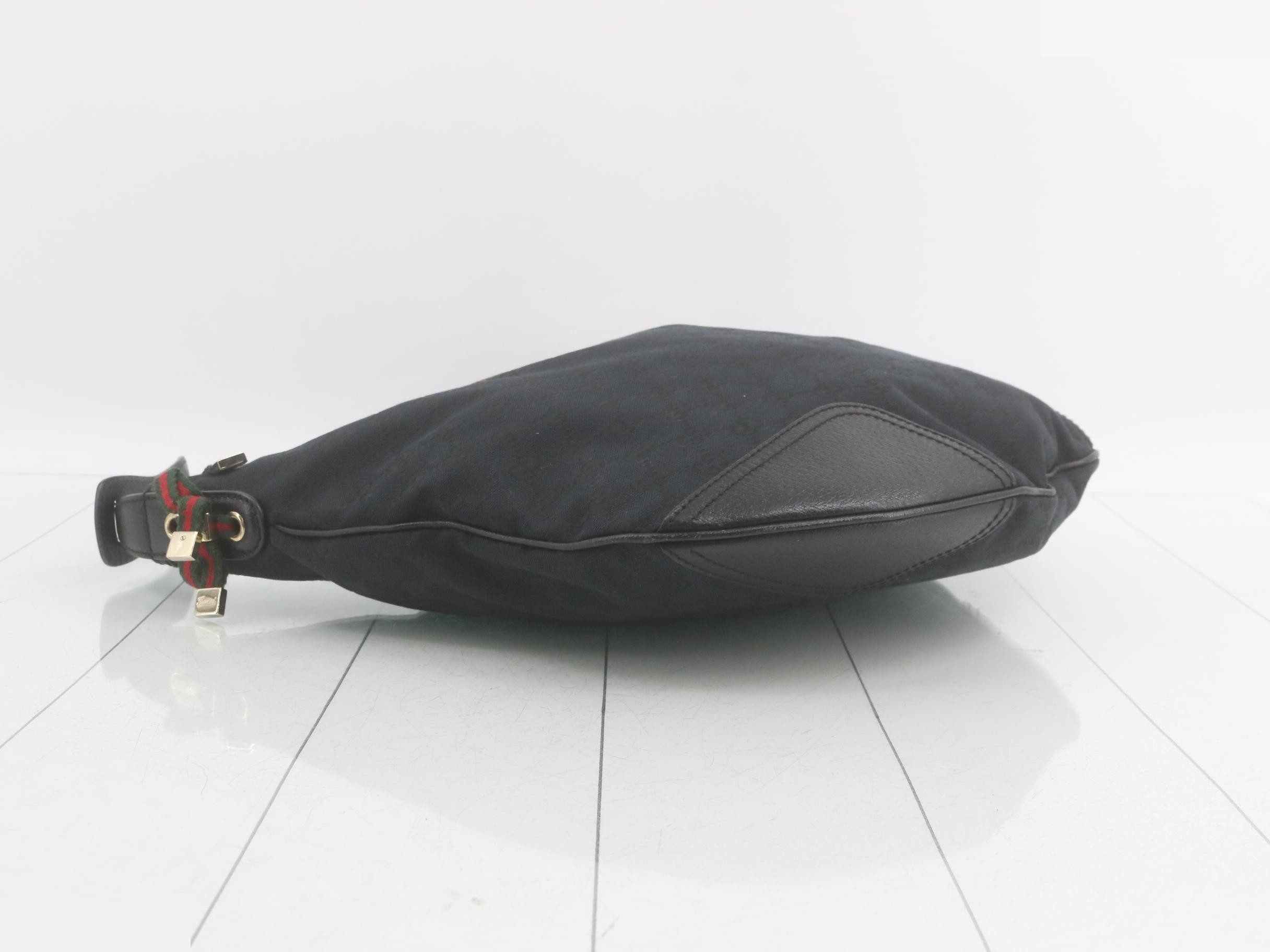 GG Canvas (Bag) - One-Shoulder Bag - Sherry - Black — view 5