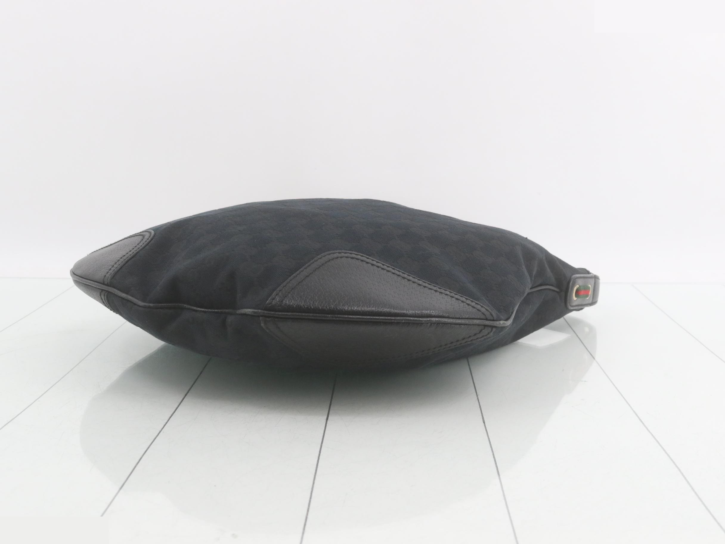 GG Canvas (Bag) - One-Shoulder Bag - Sherry - Black — view 6