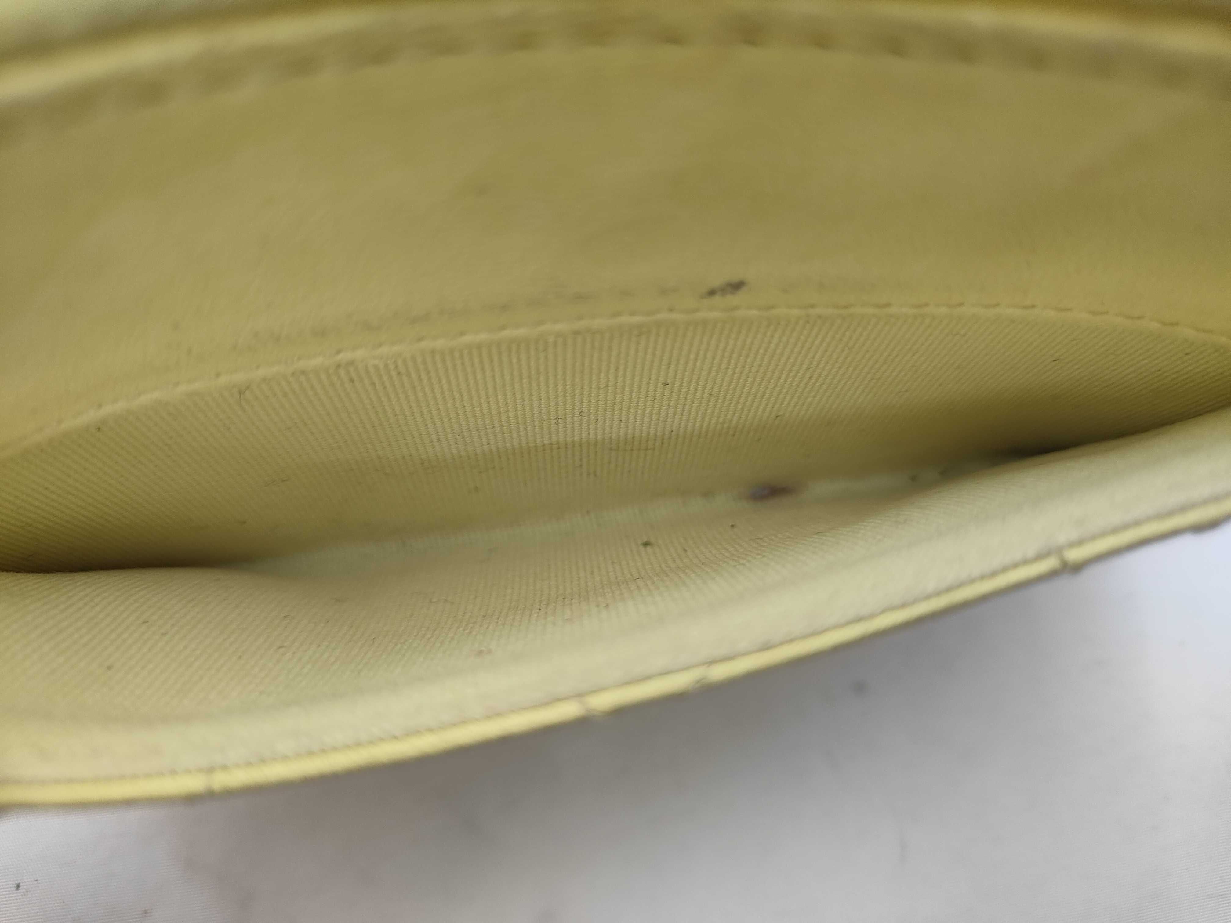 Matelassé Coin Case, Coco Mark, Yellow Coin Case — view 5