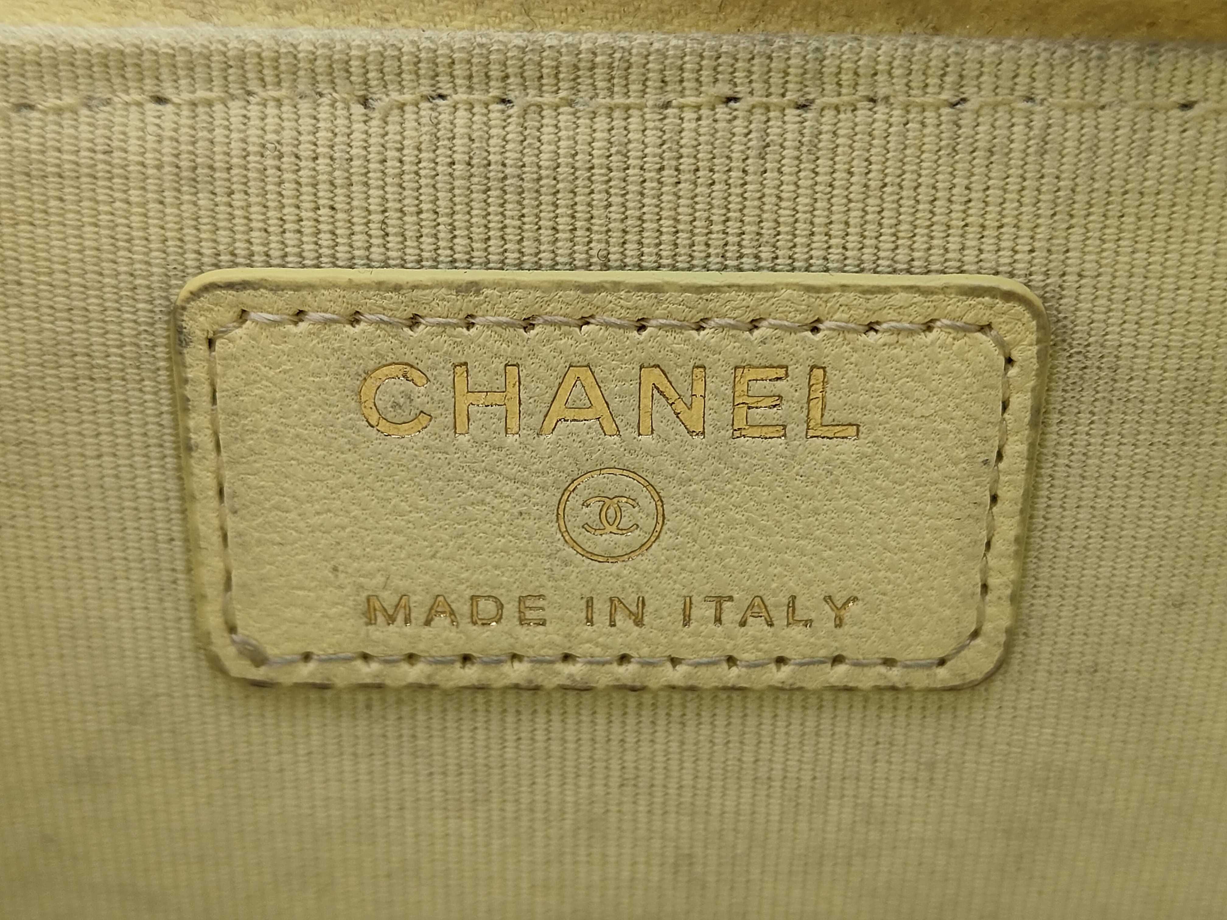 Matelassé Coin Case, Coco Mark, Yellow Coin Case — view 7