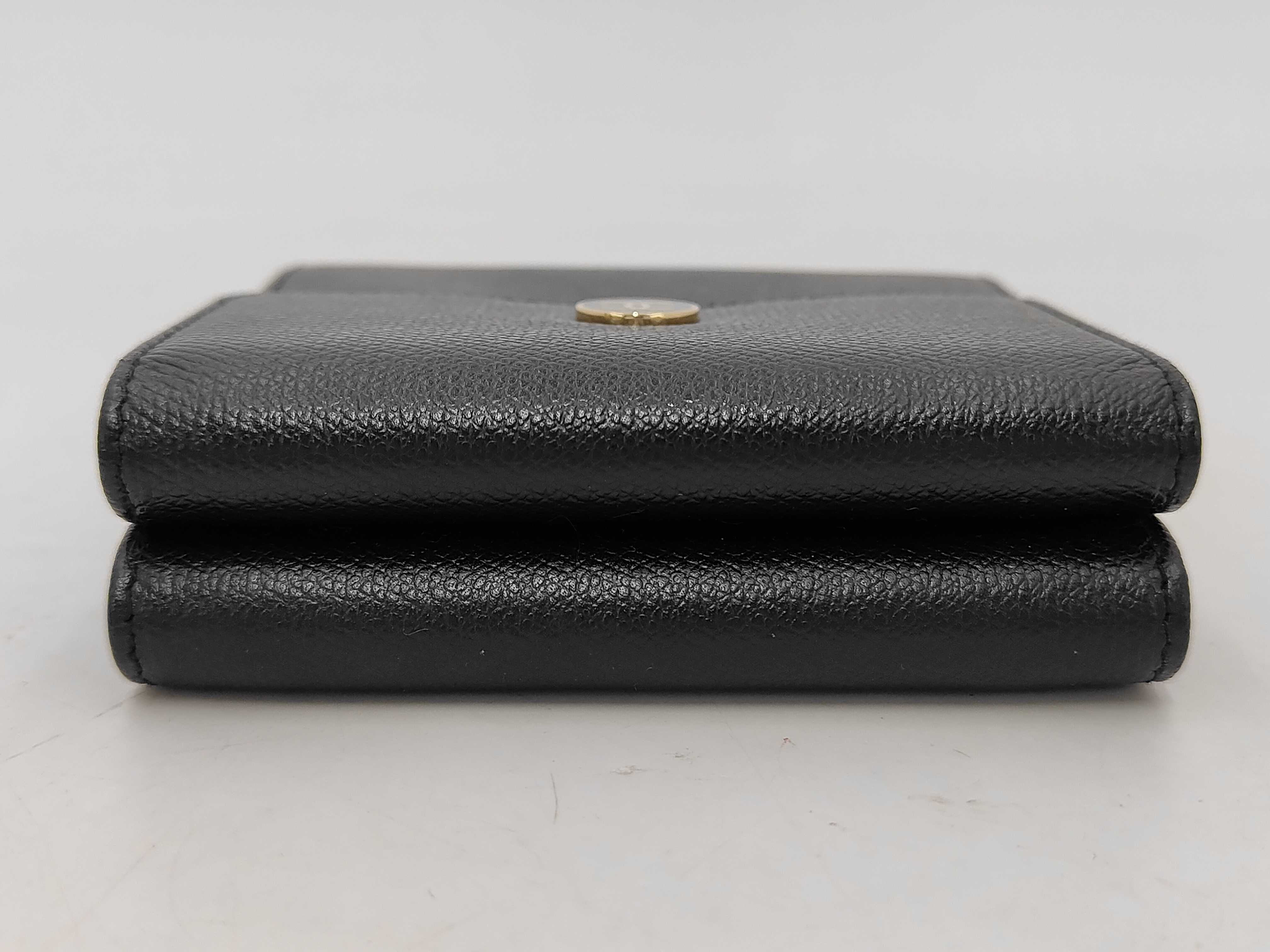 Coco Button Coco Mark Black Wallet 33 — view 5
