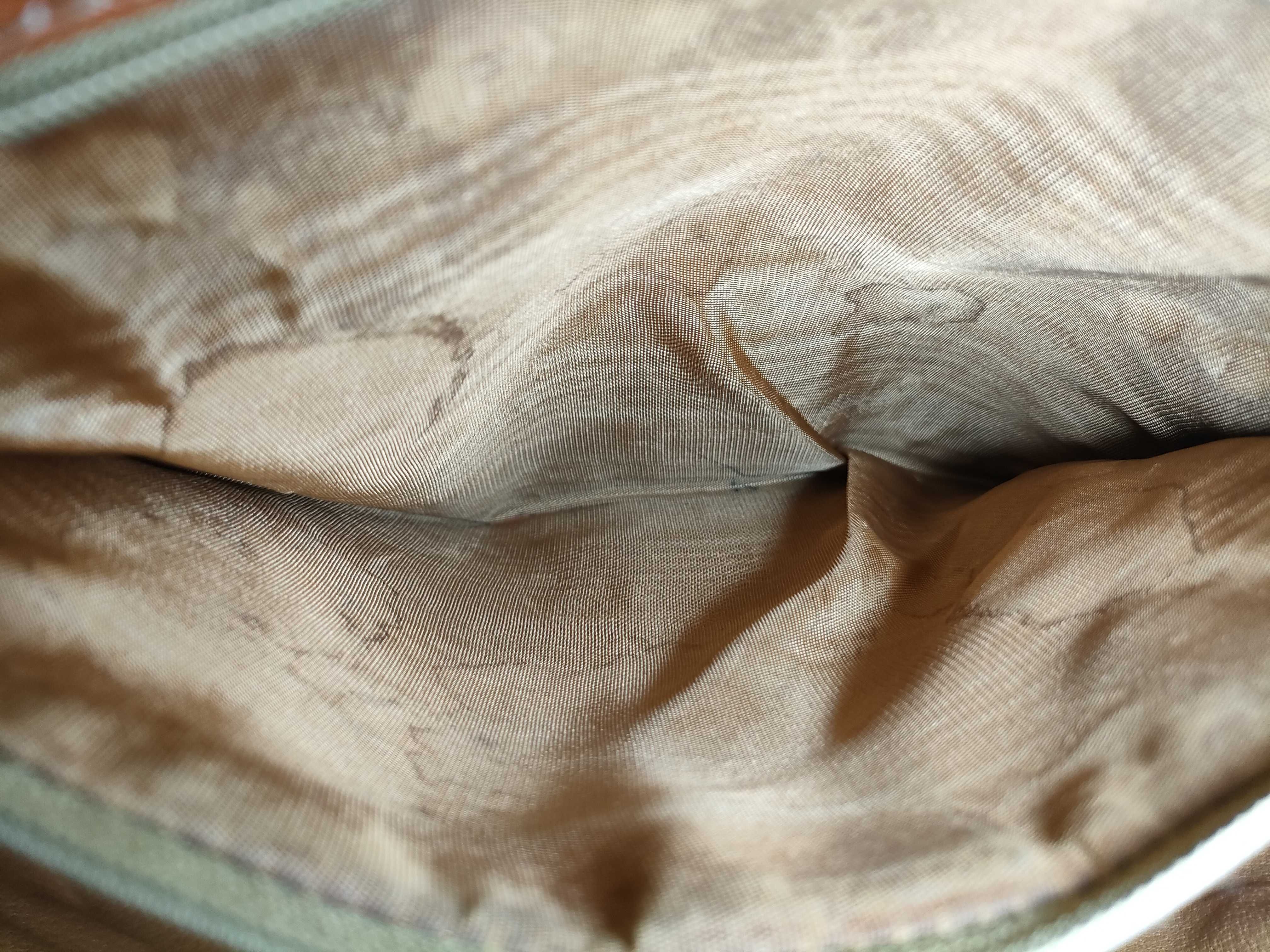 handbag, Celine Macadam handbag, dome-shaped, PVC leather, Triomphe brown handbag — view 12