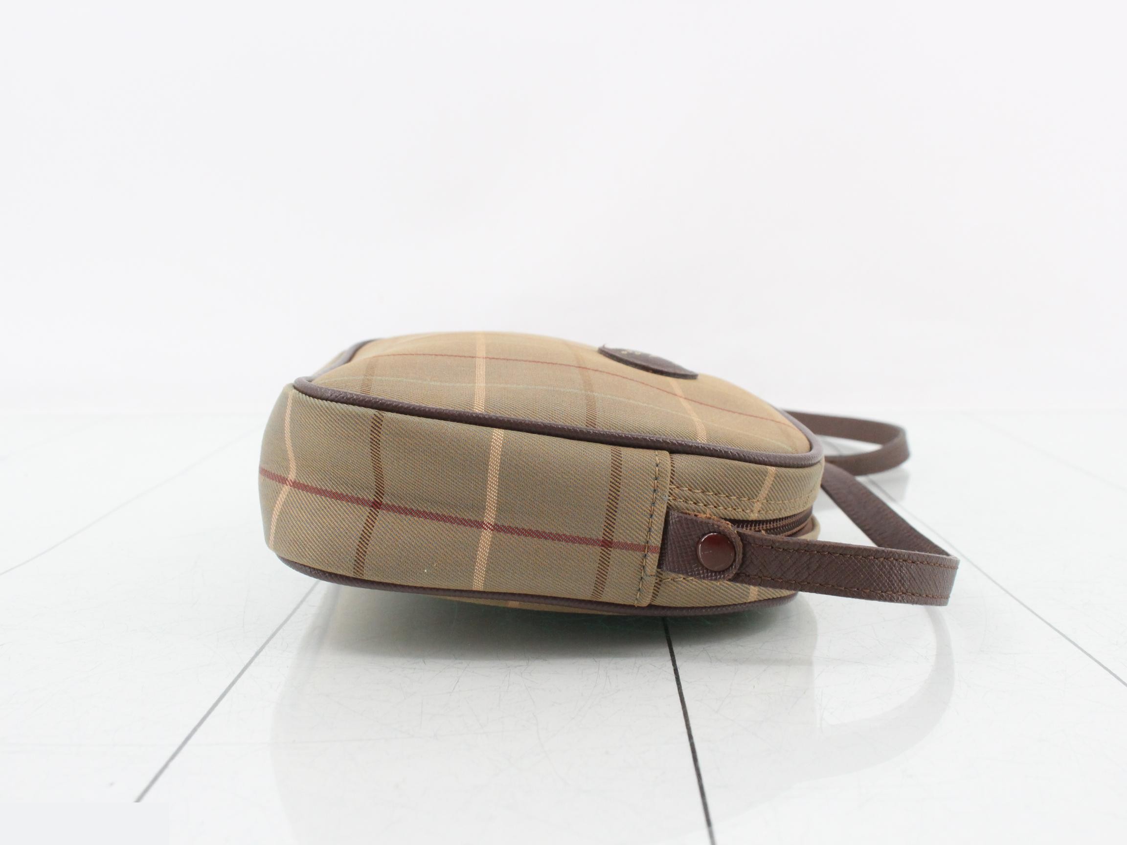 Mini shoulder bag, check pattern, W18 H14.5 D4.5 — view 3