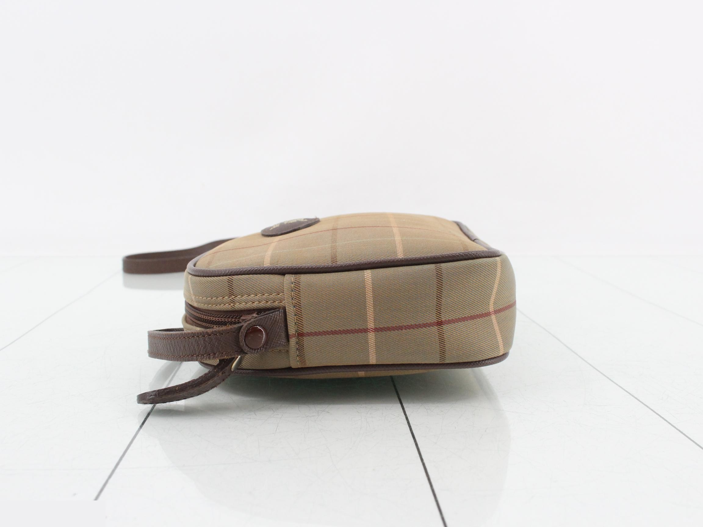Mini shoulder bag, check pattern, W18 H14.5 D4.5 — view 4