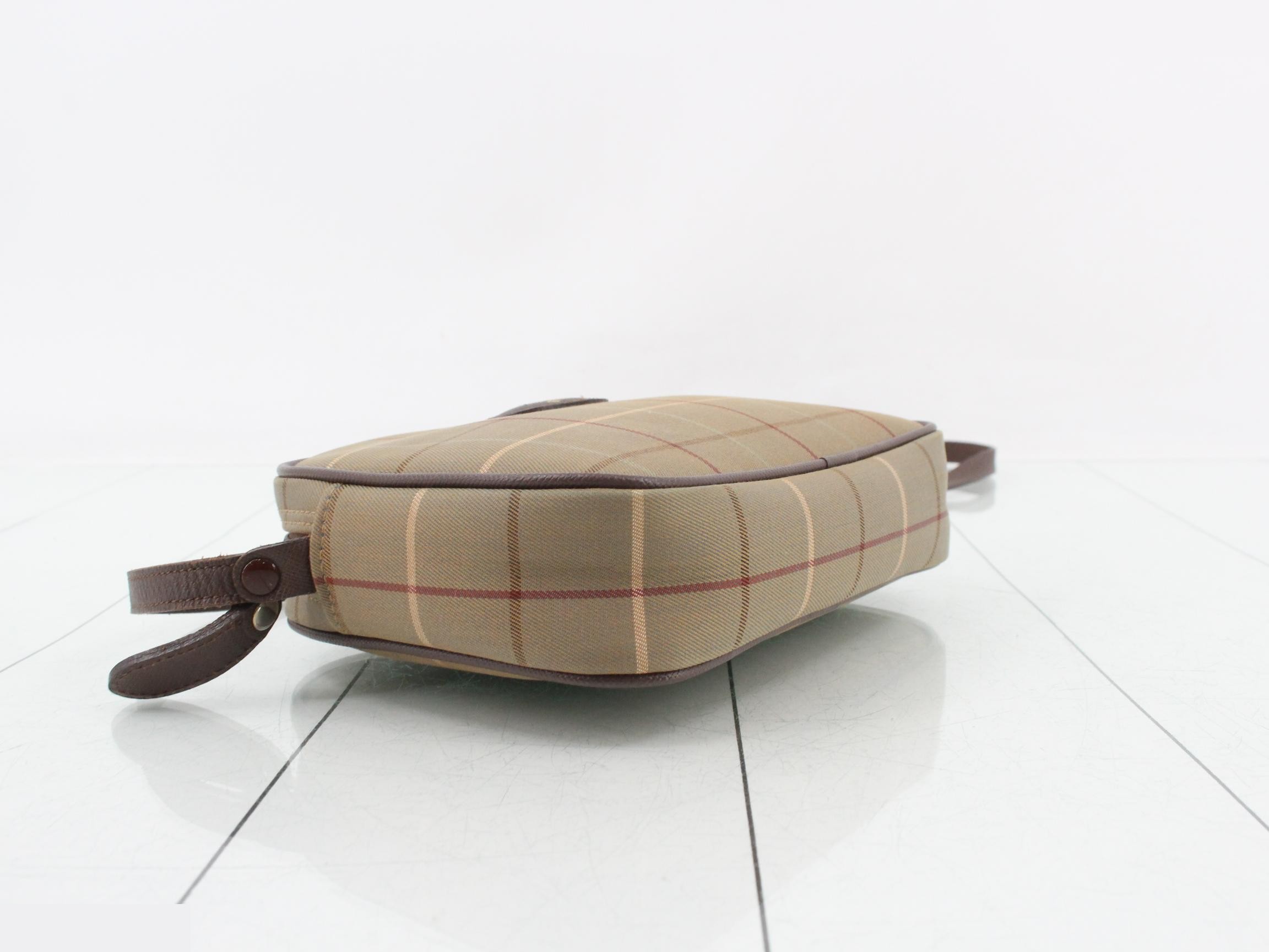 Mini shoulder bag, check pattern, W18 H14.5 D4.5 — view 5